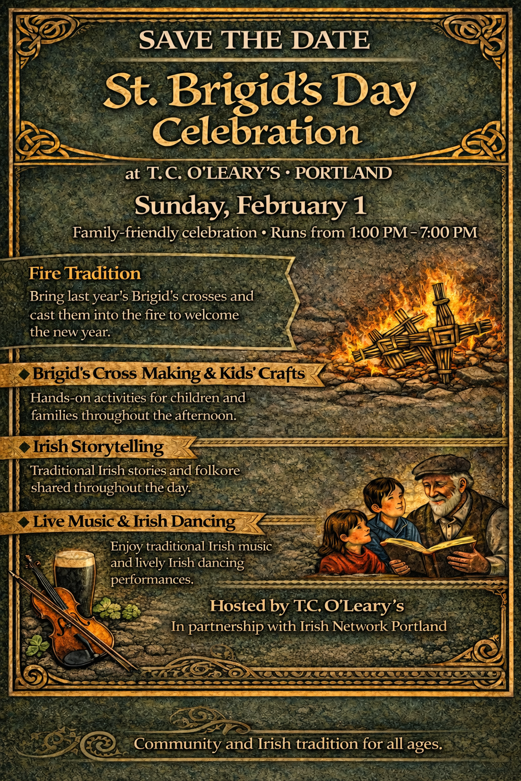 St Brigid’s Day Celebration