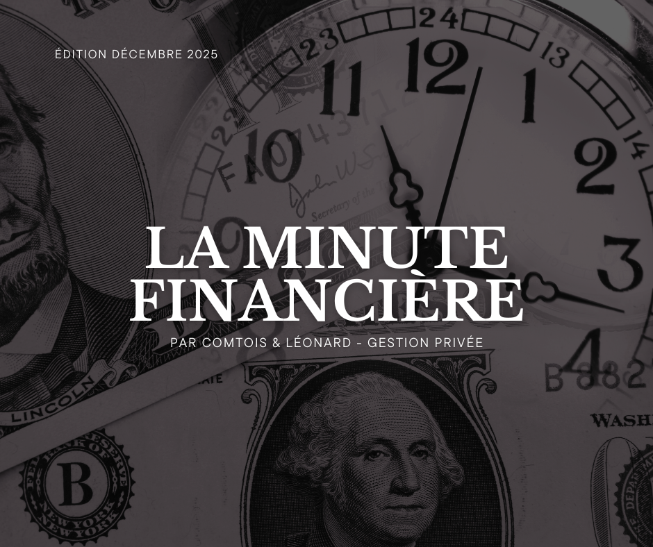 Édition décembre 2025 - La minute financière 