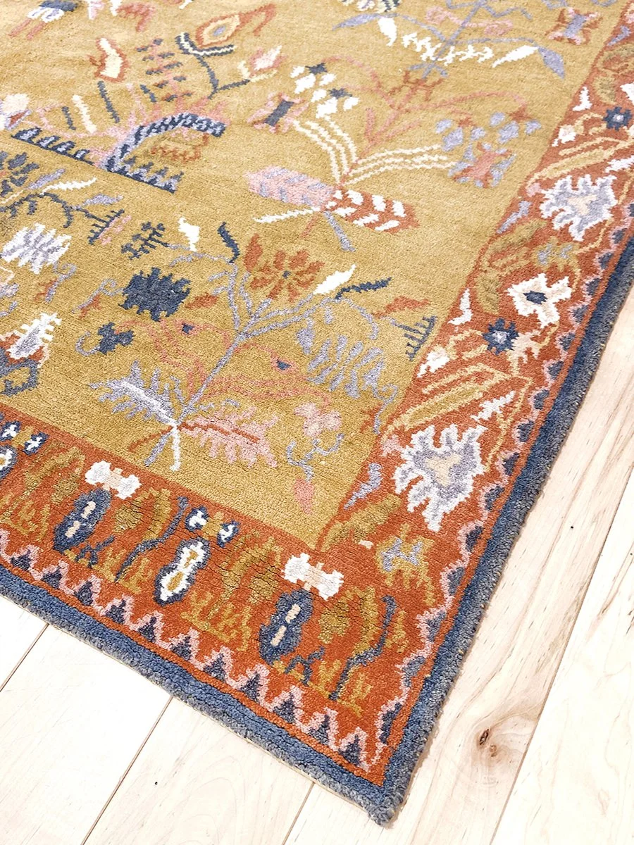 Floral Oushak in mustard seed_detail.jpg