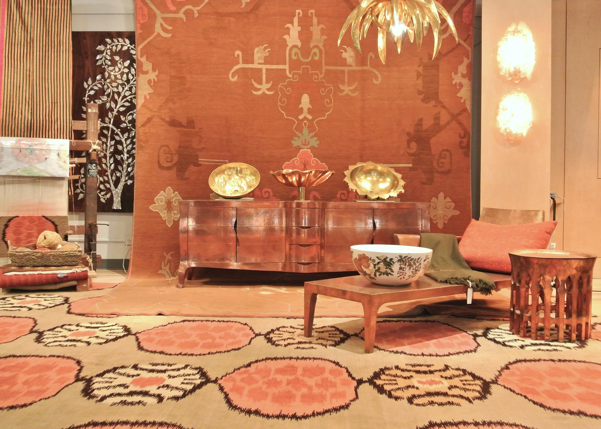 Cloud Oushak & Ikat Flower, Odegard Collection