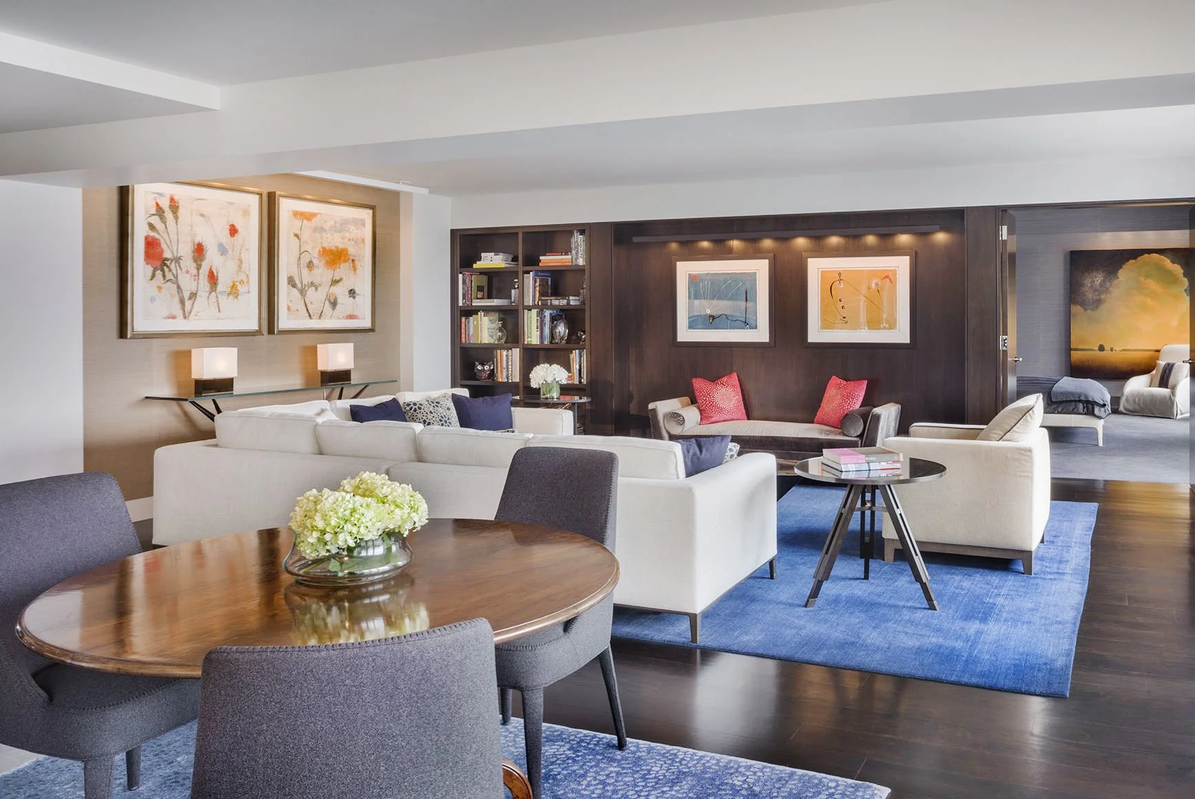 Random Scramble and Plain Indigo Designs, Schefer Design