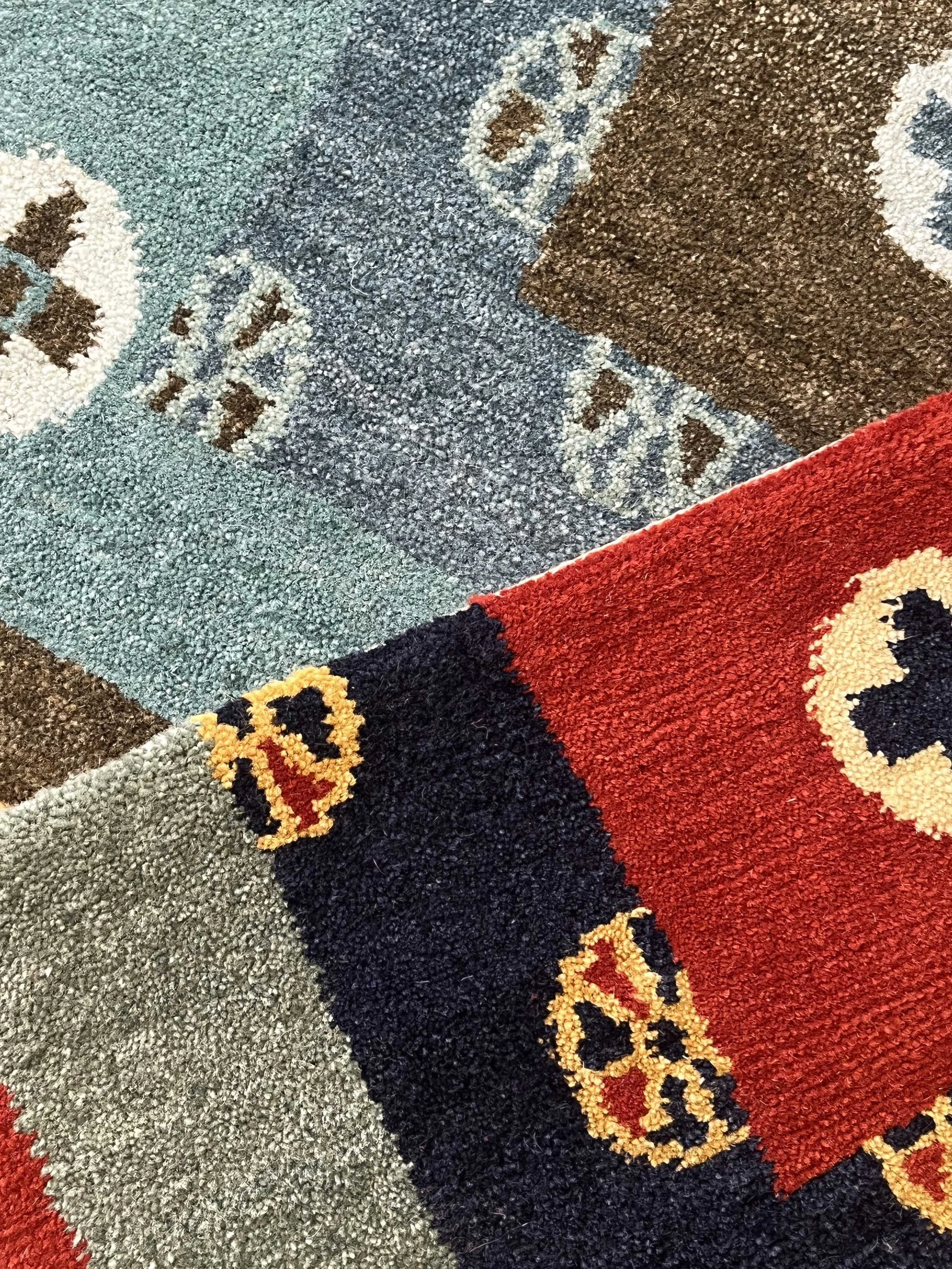 Namba Thickma shown in cinnabar & victorian teal  img 1.jpg