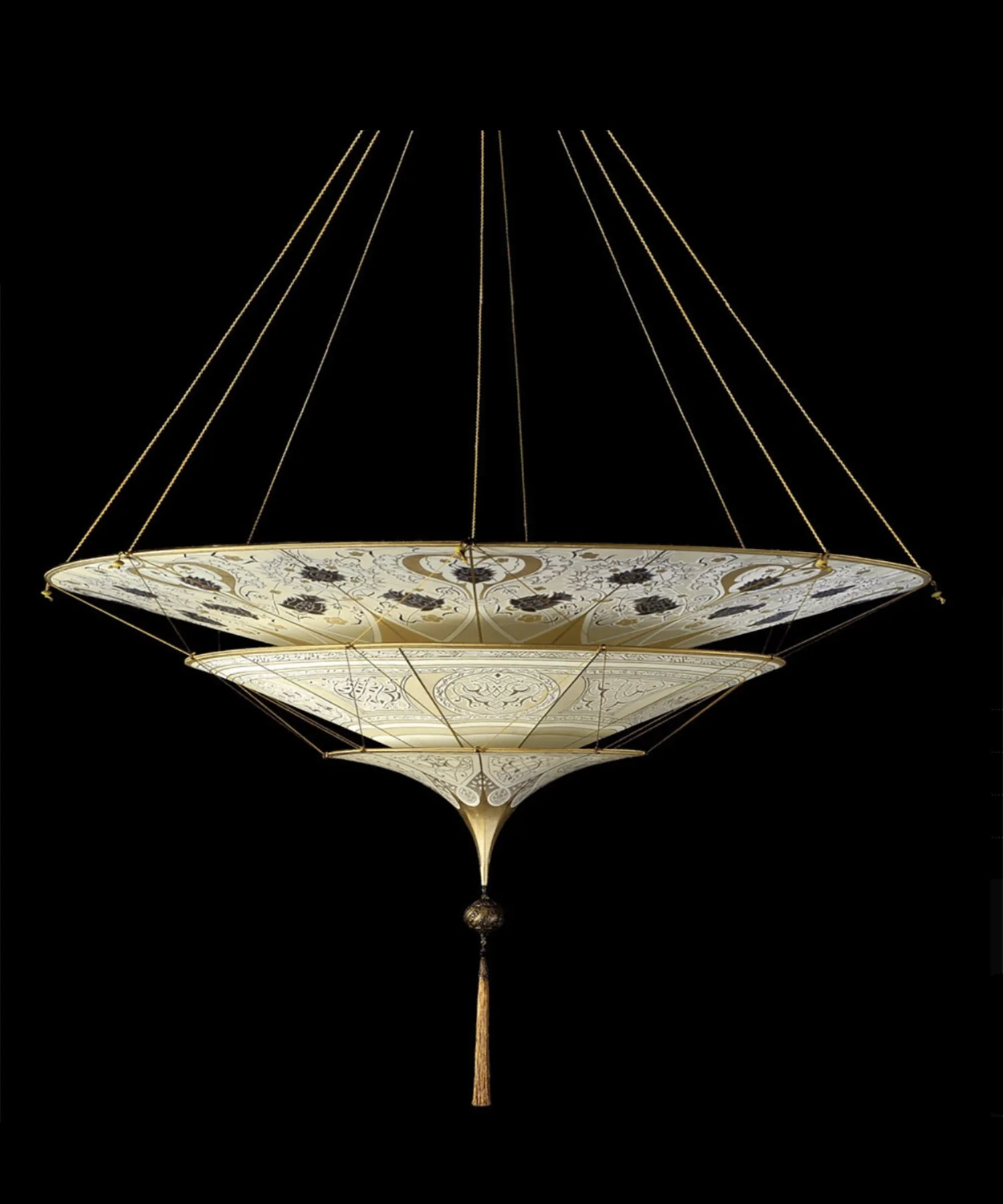 Fortuny Scheherazade 3-tier (126SH-1-IV-BG)