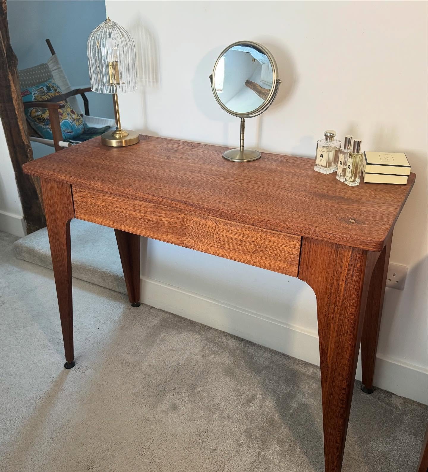 “After nearly 40 years in the woodworking industry, creating bespoke pieces for so many wonderful clients, it’s been a real joy to finally craft something special for someone even closer to home. I designed and built this Scandi-inspired