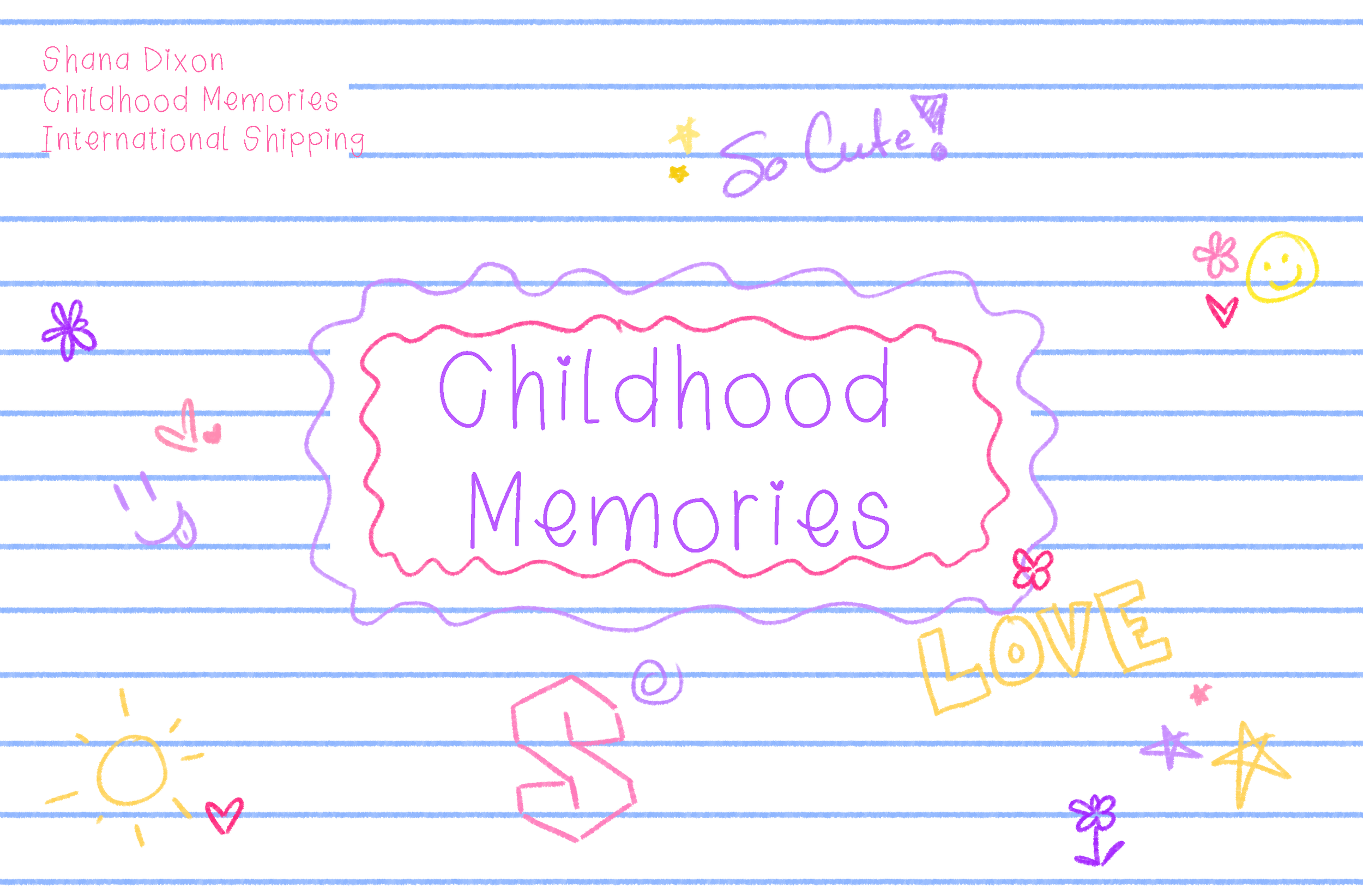 Childhood Memories Mail Letter