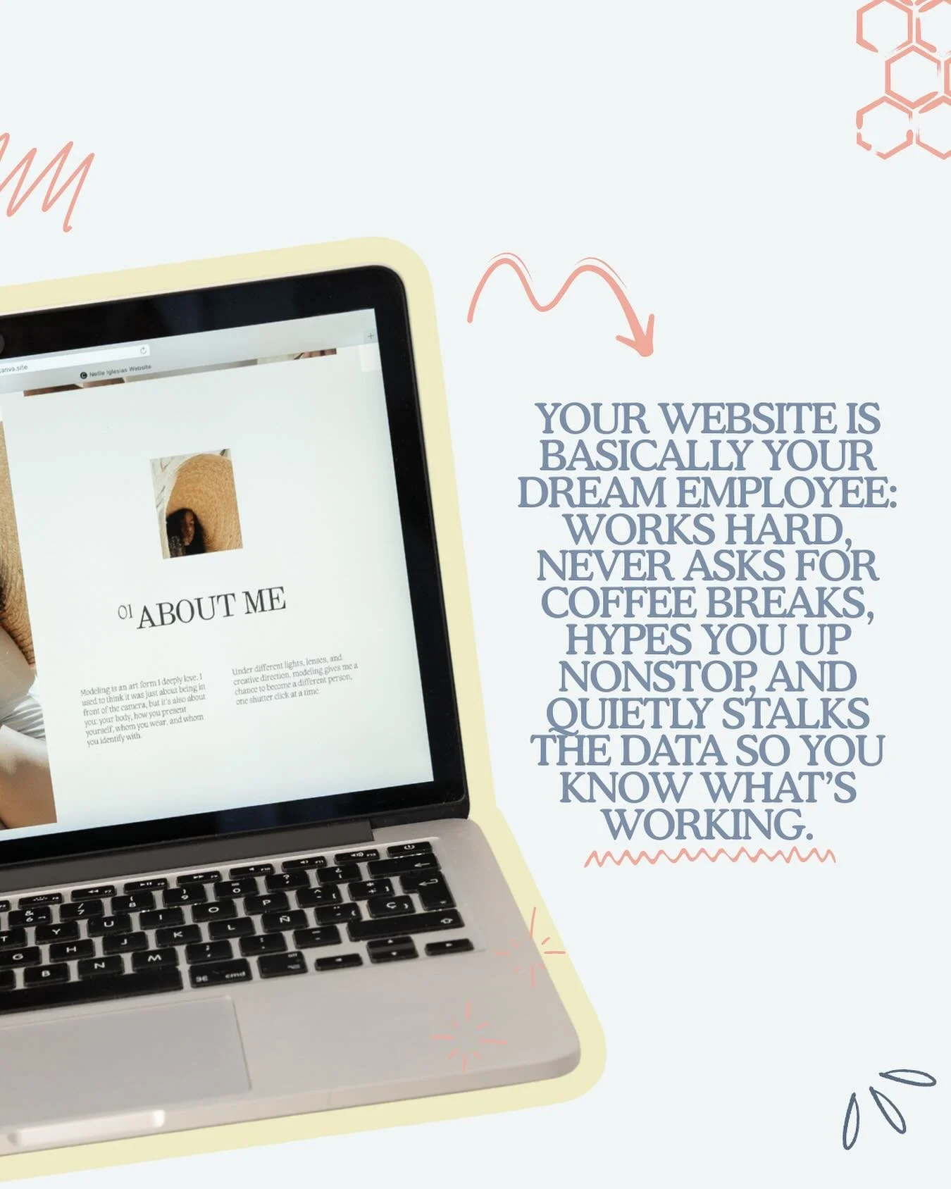 Ok don&rsquo;t get me wrong, but we love a coffee break ☕️
That&rsquo;s why your website should be doing the heavy lifting while you enjoy yours. Here&rsquo;s why every business needs one:

✨ It sells for you. From bookings to checkouts, your site ca