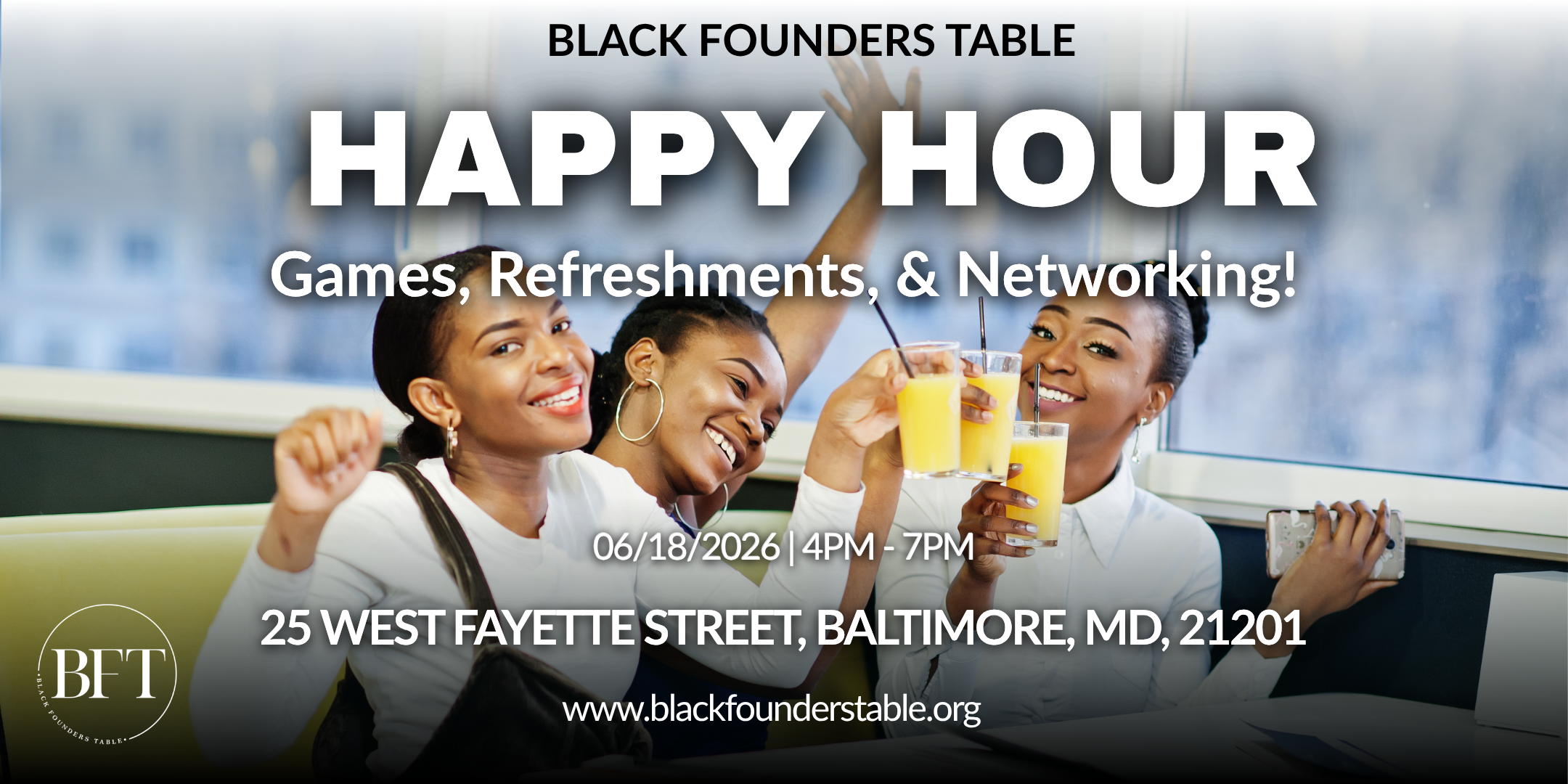 Black Founders Table Happy Hour