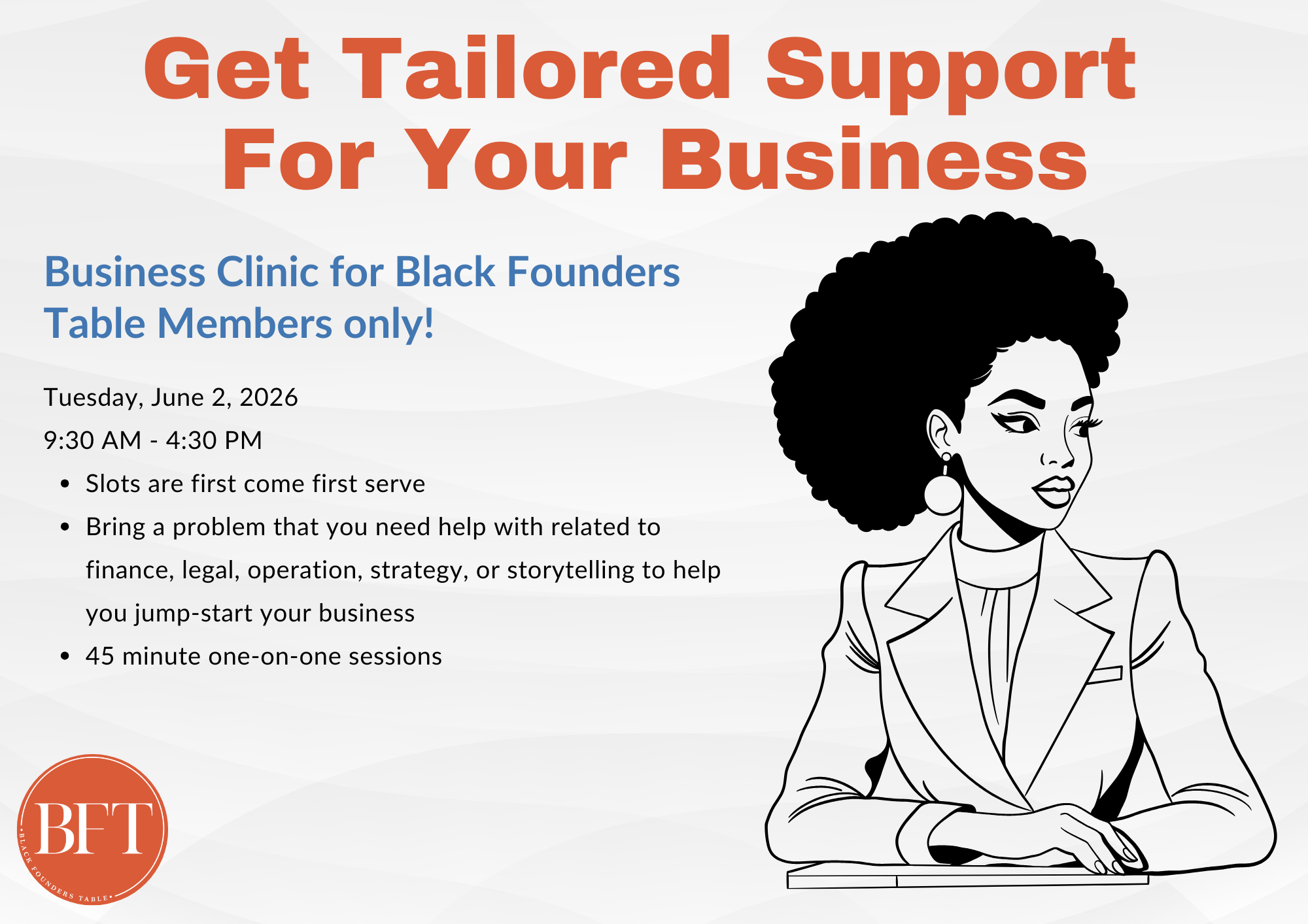 Black Founders Table Business Clinic