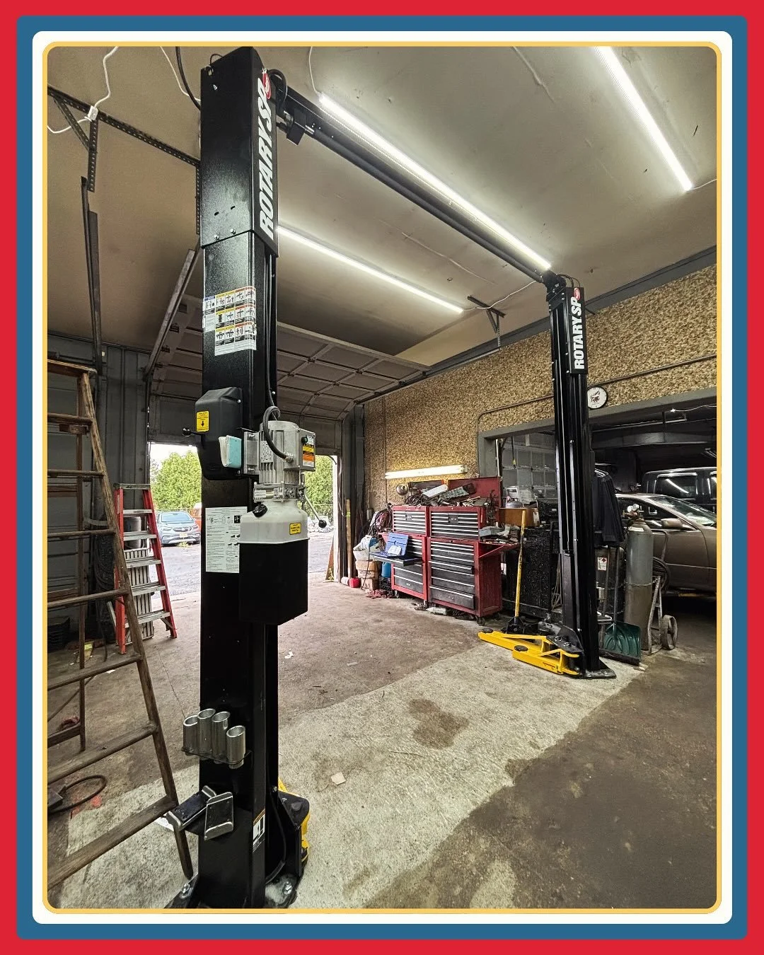 If you’ve been in the shop recently and seen a lot of dust, then you’ve spotted our new lifts being installed. They’re up and running now, and we can take more jobs on at the same time than ever before. Swipe to see the work in prog