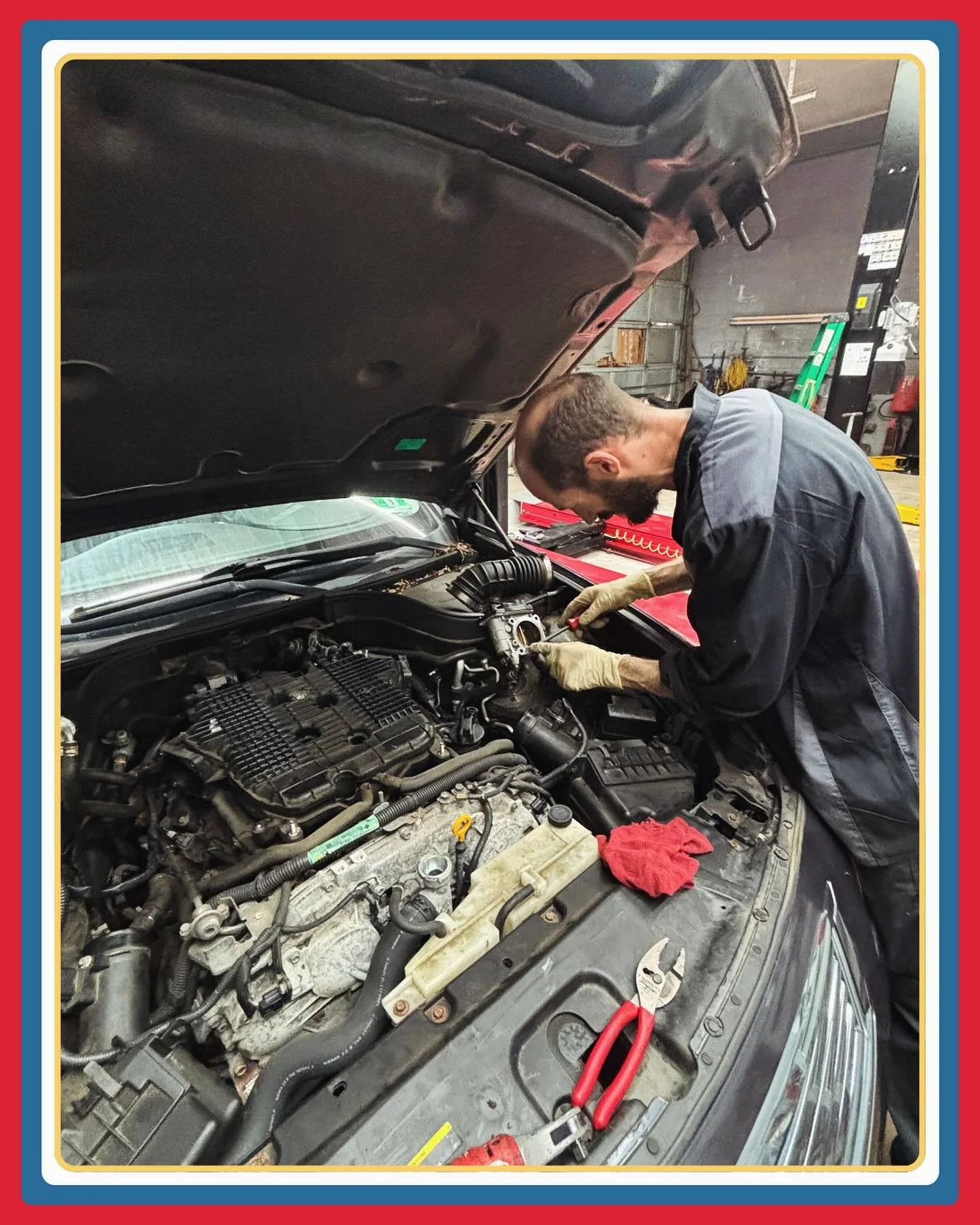 We’re keeping busy over here! If you need any help this Saturday, we’re open from 8am-12pm. Drop-ins are welcome or give us a call π 
#autoshop #newjersey #nj #oldbridgenj #keyportnj #monmouthcountynj #middlesexcountynj #carrepairs #mec