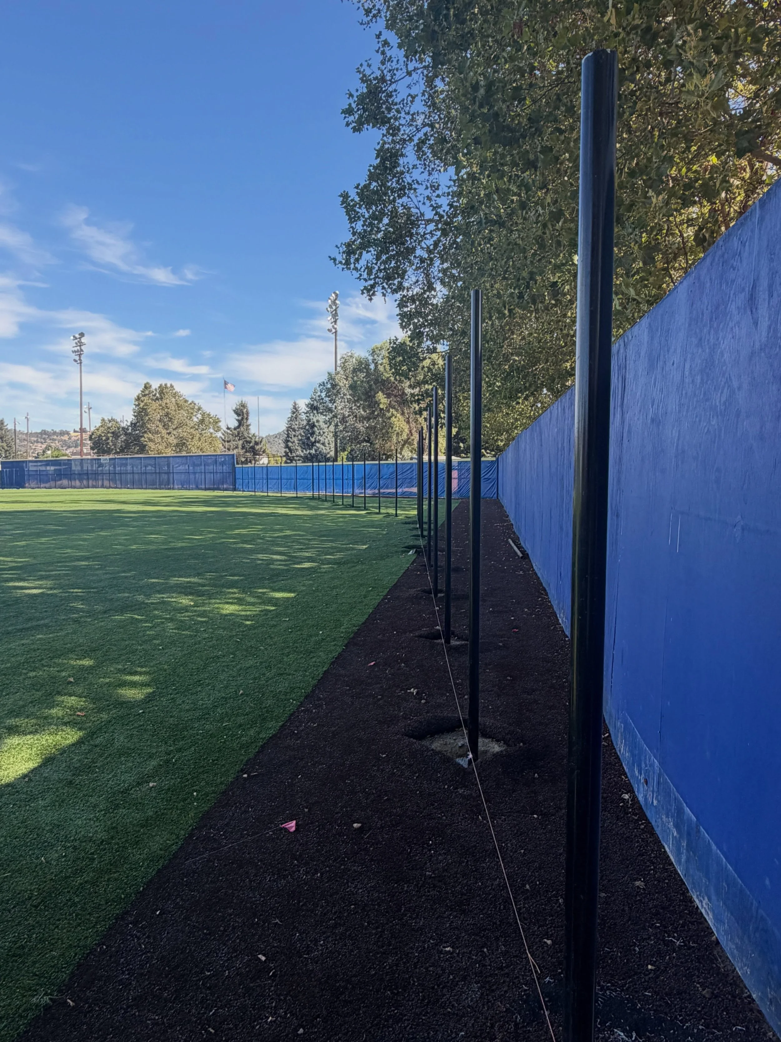 New things coming to Champion Car Wash Feild! Right on time for fall ball 🤘🏻👊🏻⚾️