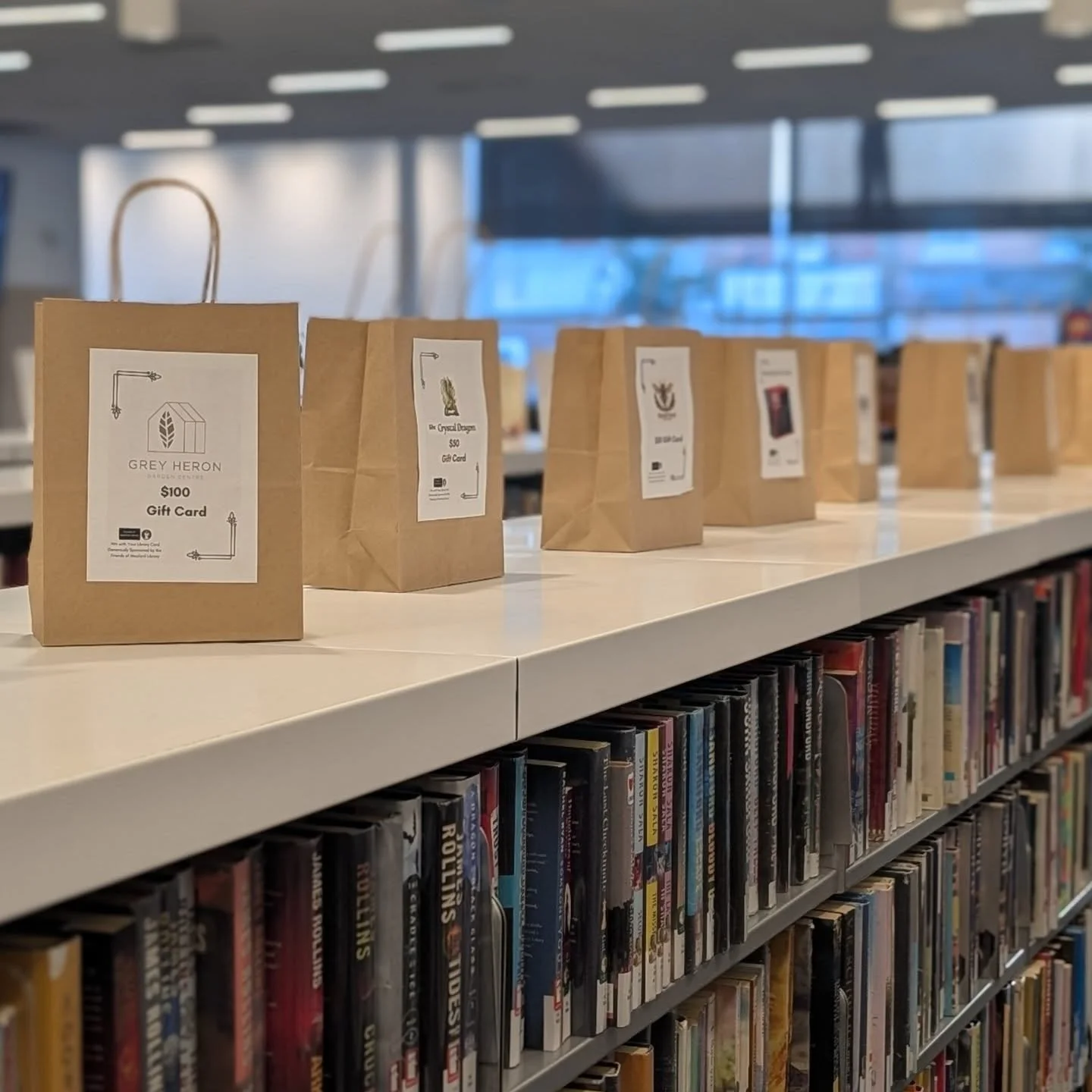 The Meaford Library is celebrating Ontario Public Library Week with some amazing draws for prizes, including a $100 gift card for Grey Heron 💚🌷.
Bring your library card in to get a ballot! 
#librariesareawesome #loveyourlibrary