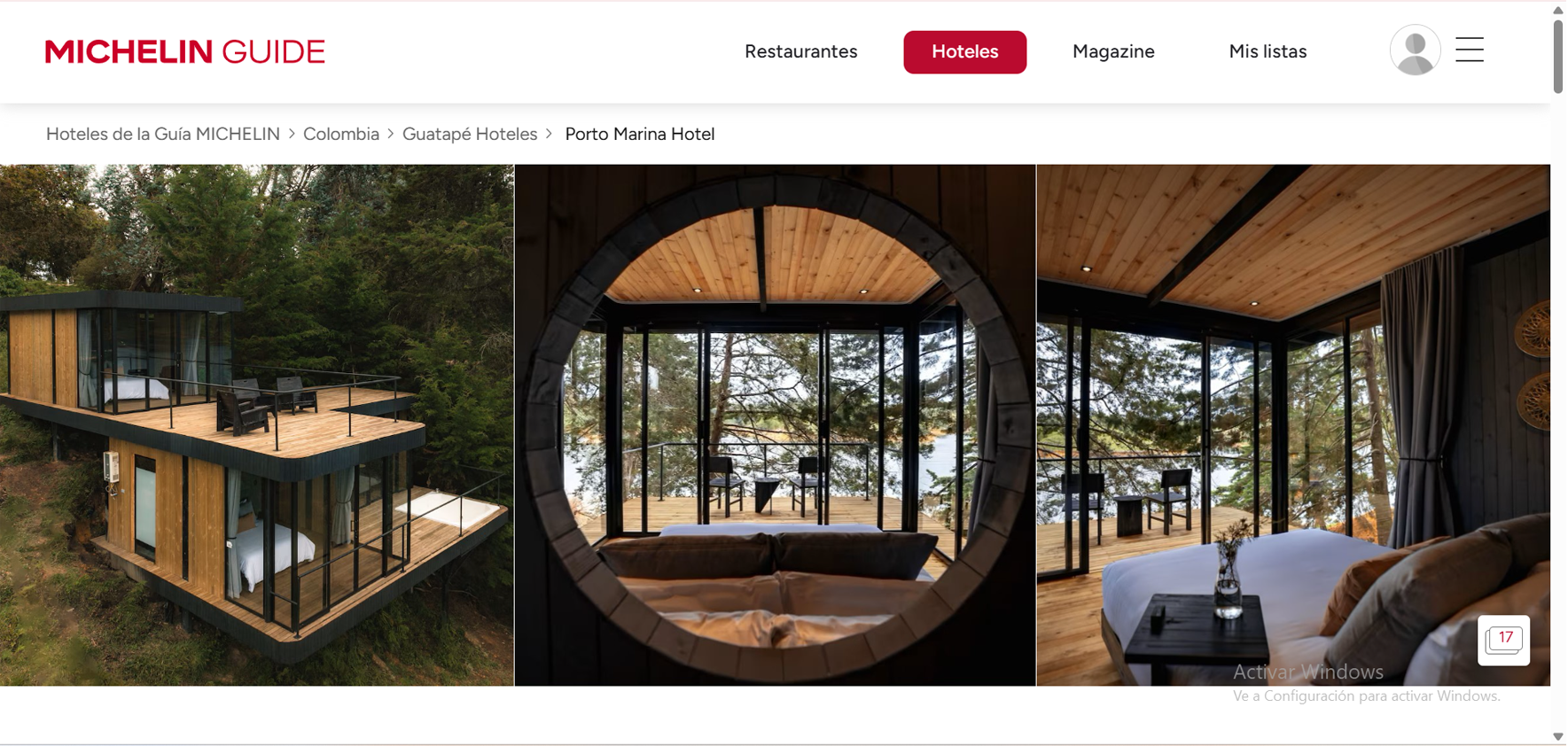 Michelin Guide : Porto Marina hotel