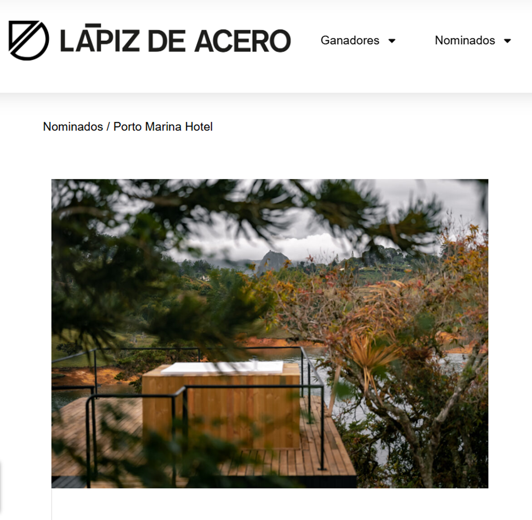 Lapiz de Acero: Porto Marina nominado Diseño Arquitectonico 2025