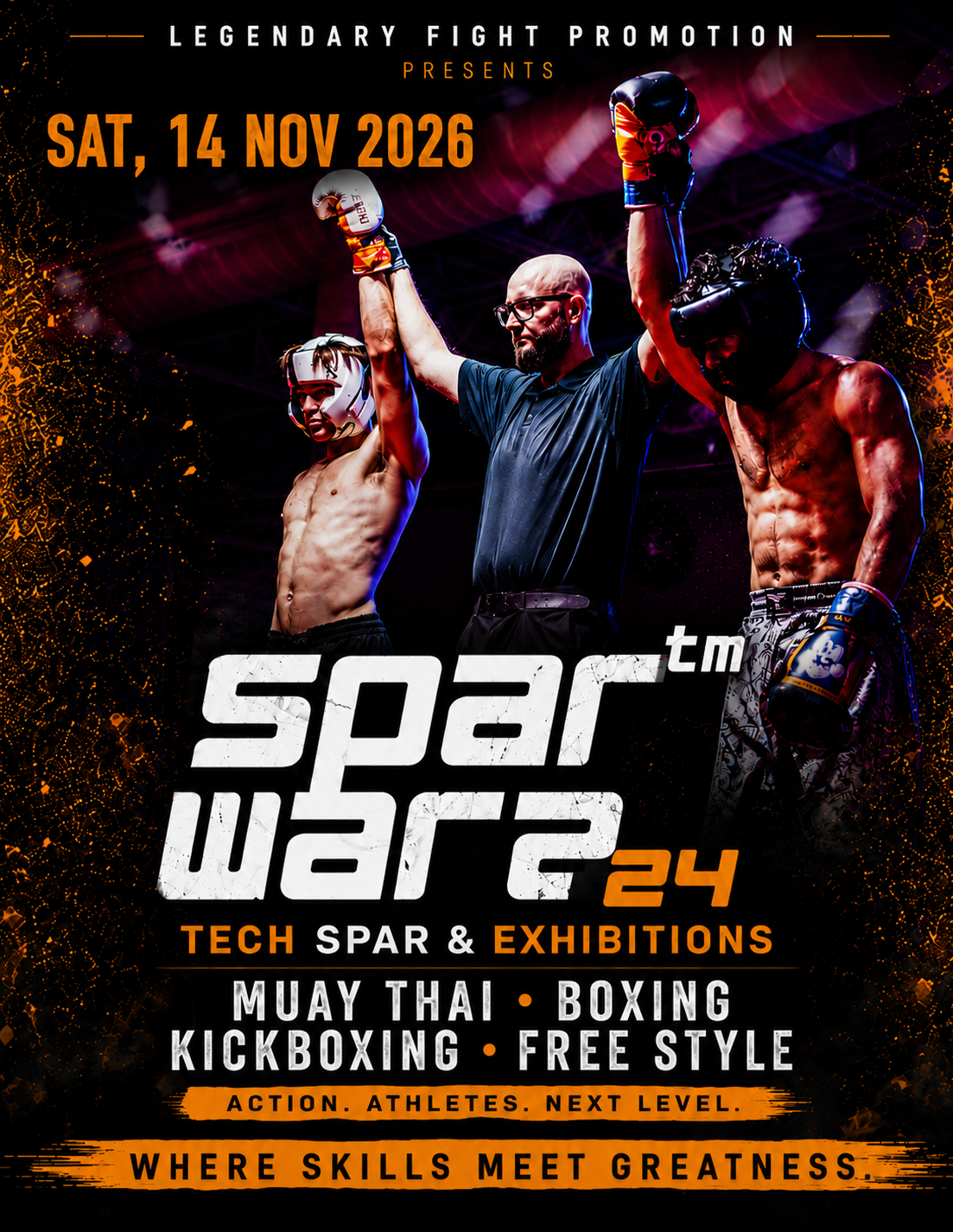 SparWarz Promo Poster