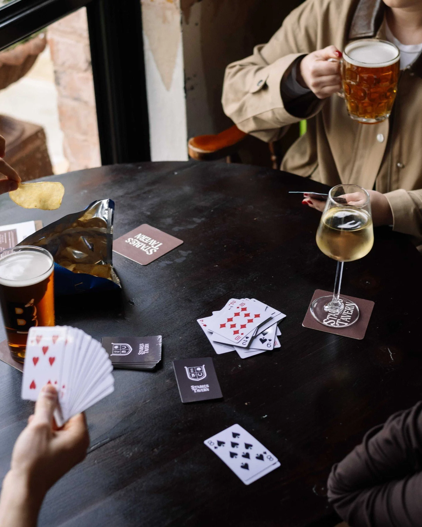 The perfect Saturday. A cosy pub, your favourite  people, a proper pint and a pie on the way. It doesn't get much better than that.