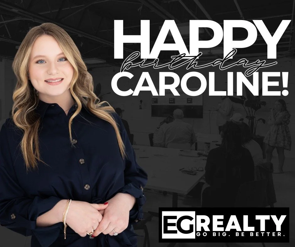 Help us wish a very Happy Birthday to one of our real estate rockstars, Caroline!!

Thank you for the energy, passion, and excellence you bring to your clients every day. Here's to another year of big goals, closed deals, and unforgettable memories. 