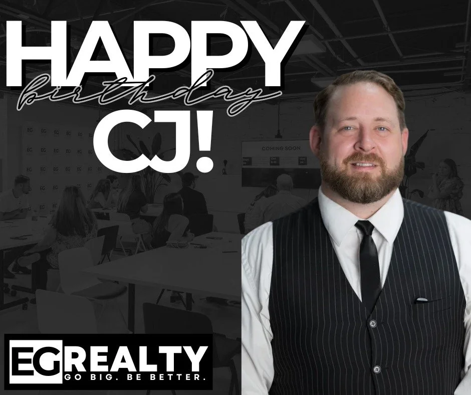 Happy belated Birthday CJ!! We hope yesterday was filled with celebration, laughter, and plenty of cake! Thank you for all you do for your clients, our brokerage and the communities you serve.

Please join us in wishing him a very happy birthday and 