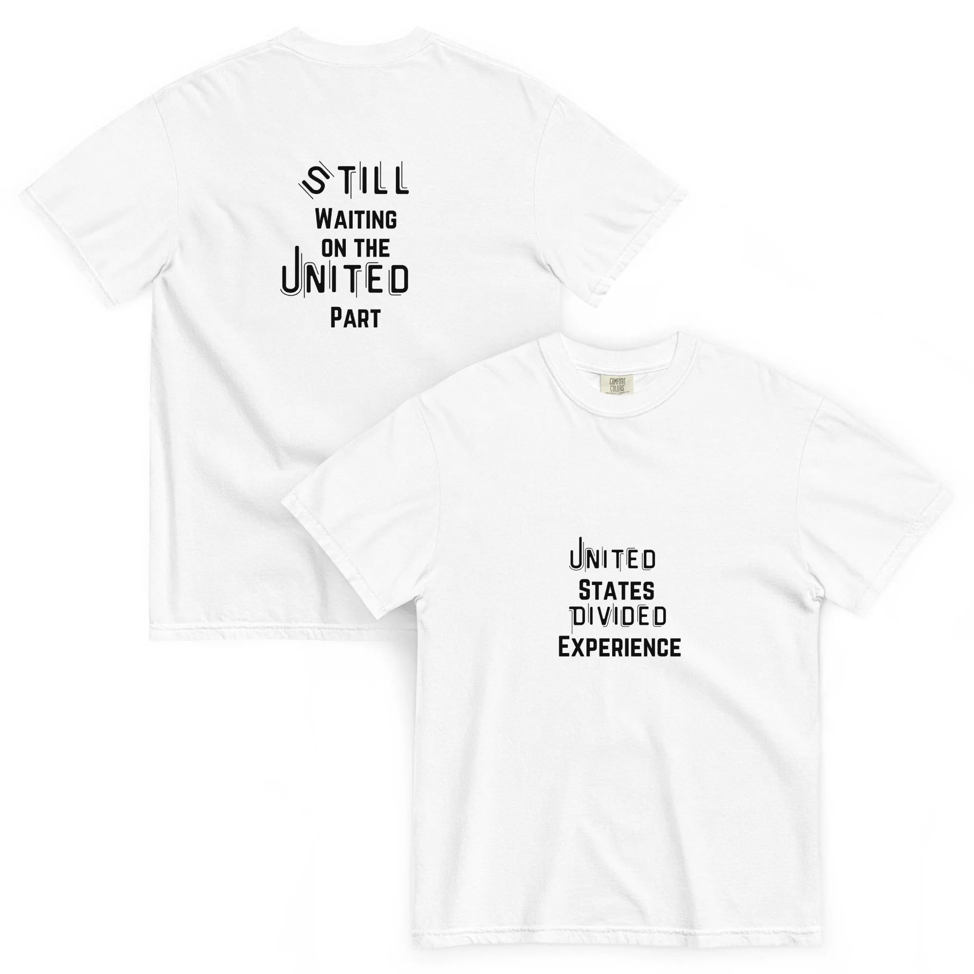 United  States  Divided Experience (white shirt)