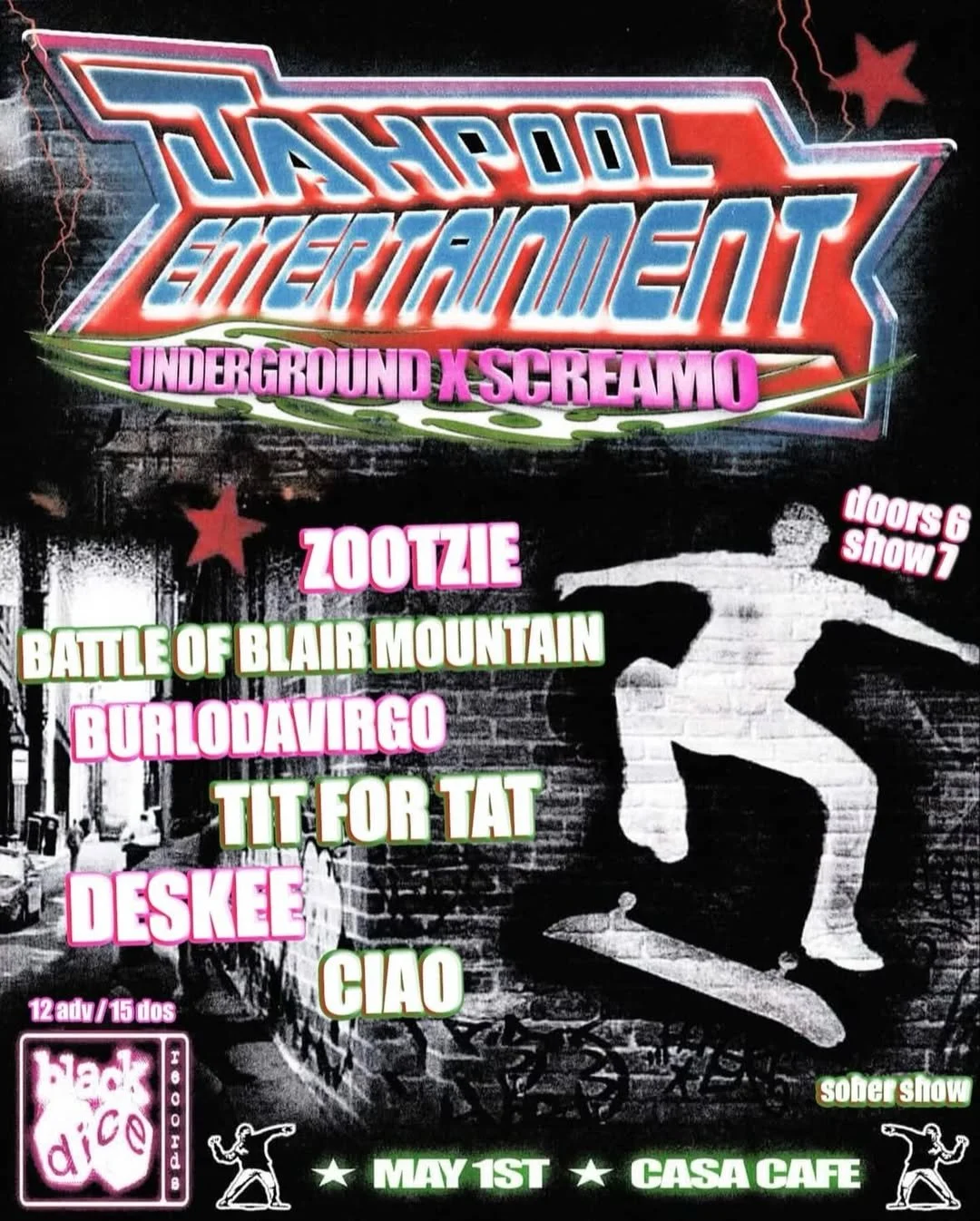 UNDERGROUND X SCREAMO NIGHT