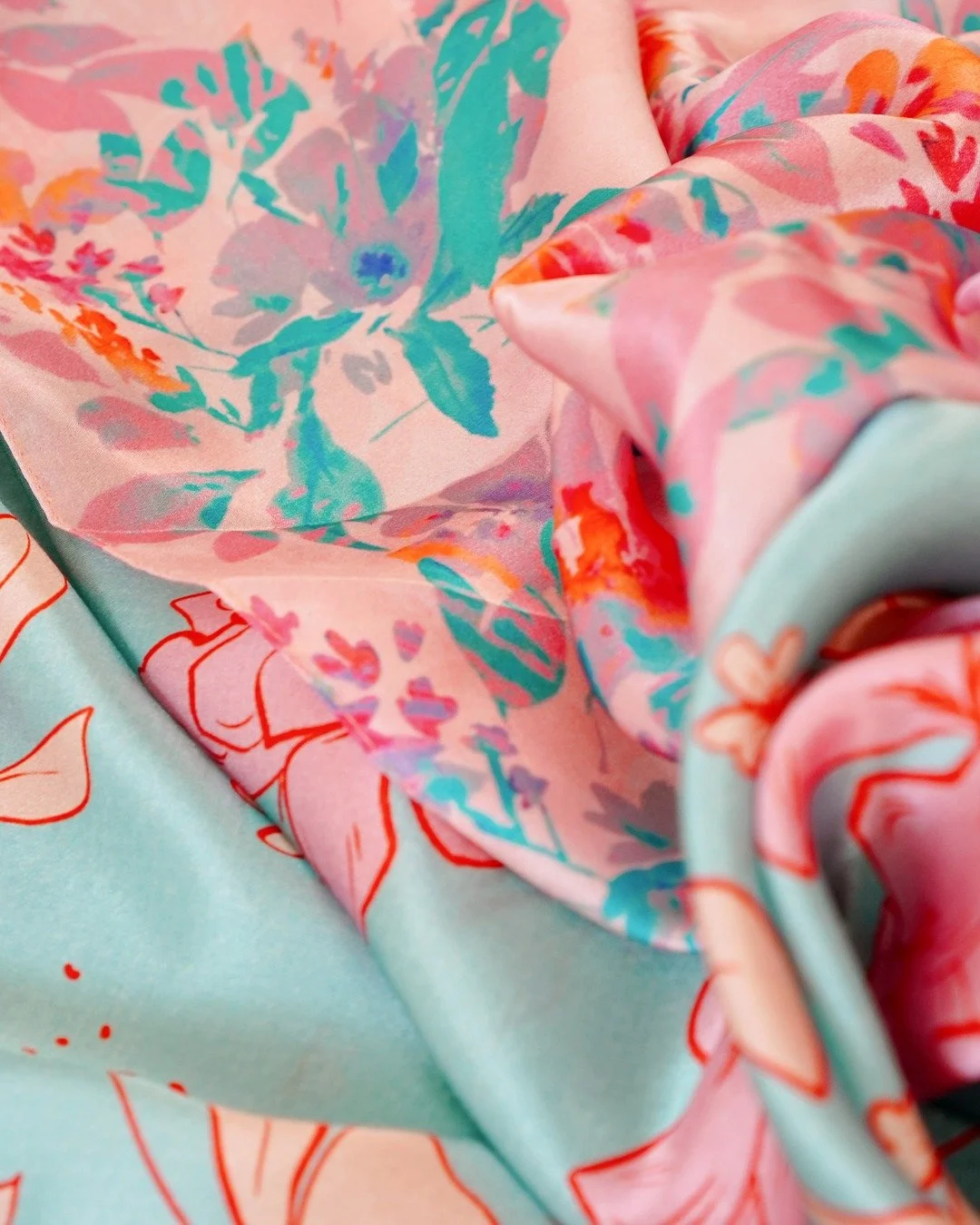 Hot pink and unbothered. 🌺

Some colors don't ask for permission &mdash; they just take over the room (and the product line).

This collection is designed for the art director who's tired of playing it safe. Bold hibiscus, loose brushwork, color con