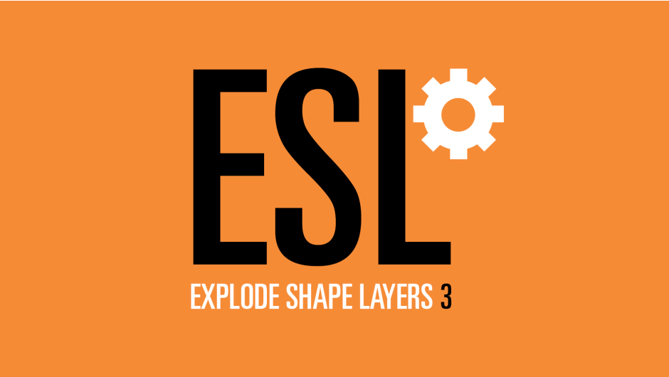 Explode Shape Layers 3  for Adobe After Effects by Zack Lovatt