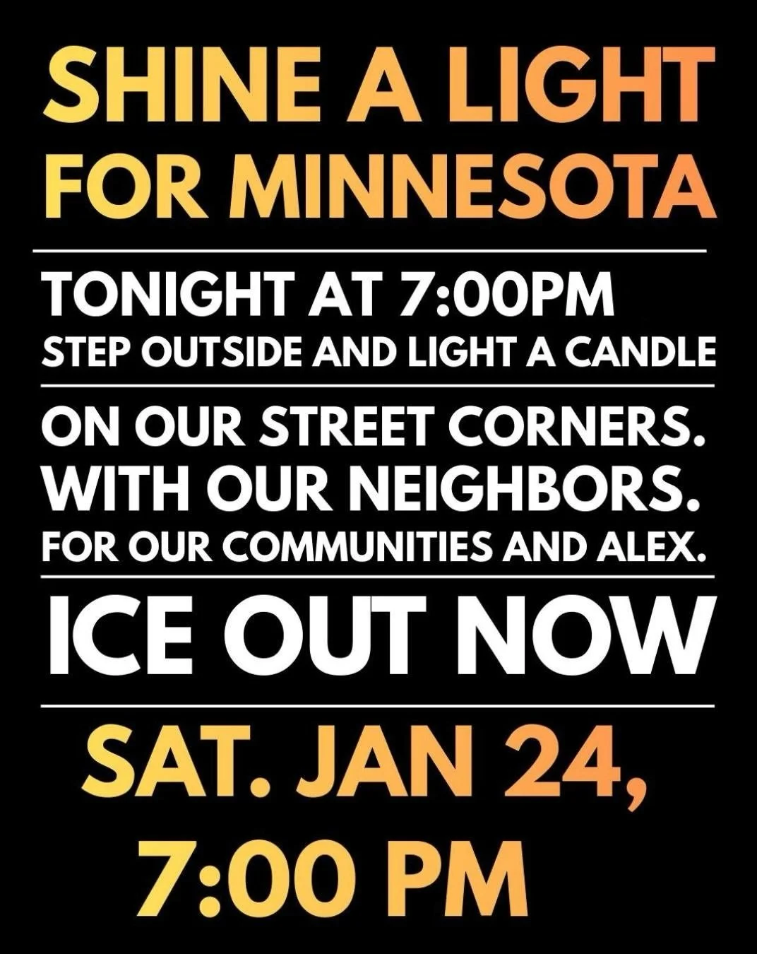 Utah, show up this evening and tomorrow. 

March Route on 1/25:
- Start at Federal Building @ 3PM
- March down State Street to 600 S
- Head East on 600 S, then head South on 200 E
- Arrive at United States Citizenship &amp; Immigration Services build