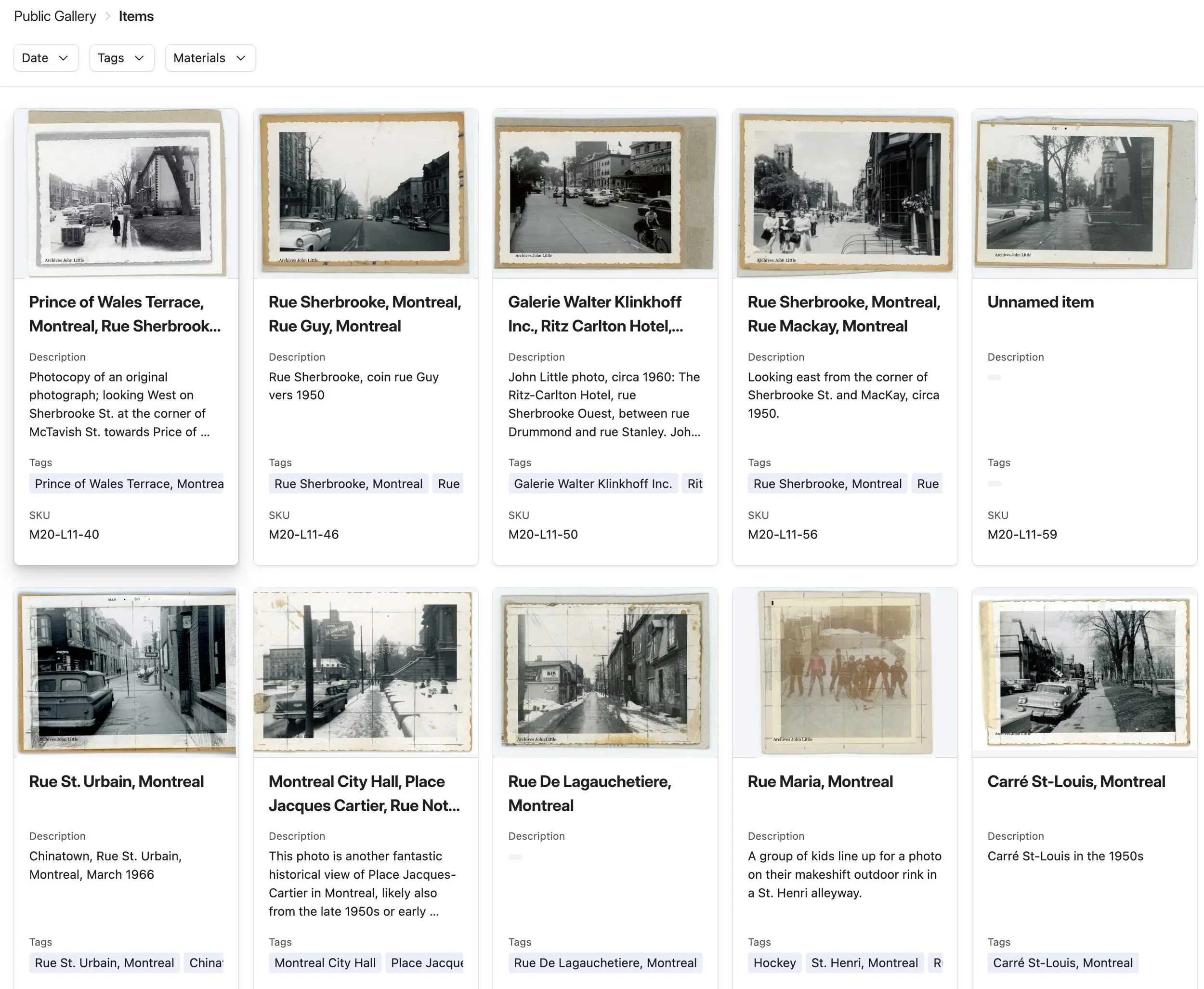 Collection management