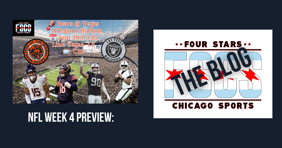 Chicago Bears Week 4 Preview