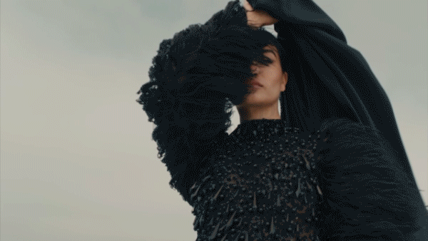 SHANINA SHAIK x HARPERS BAZAAR.gif