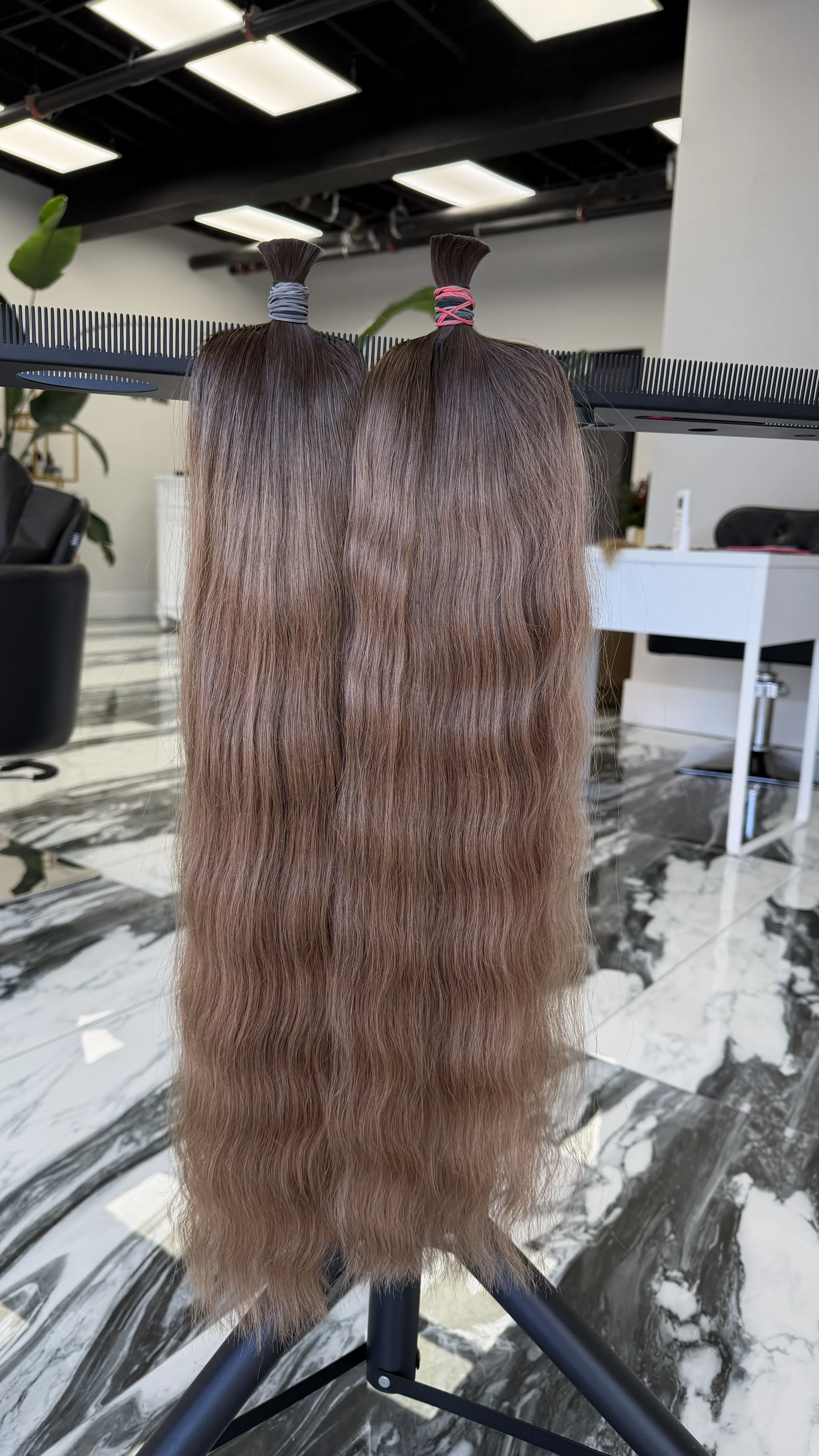 Dark Ombré Light Brown| 24 inches | Wavy