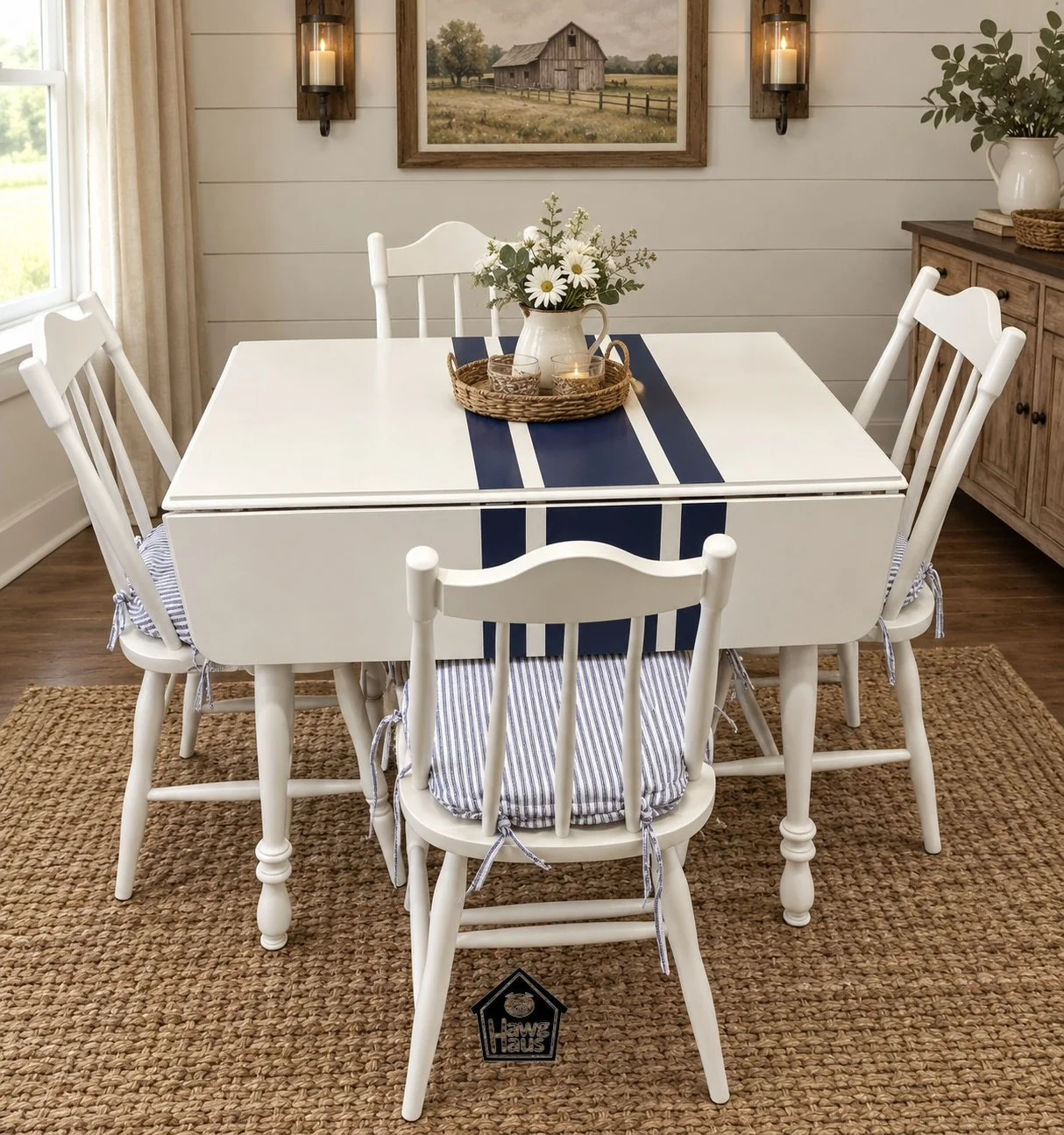Historic Refurbished Dining Set