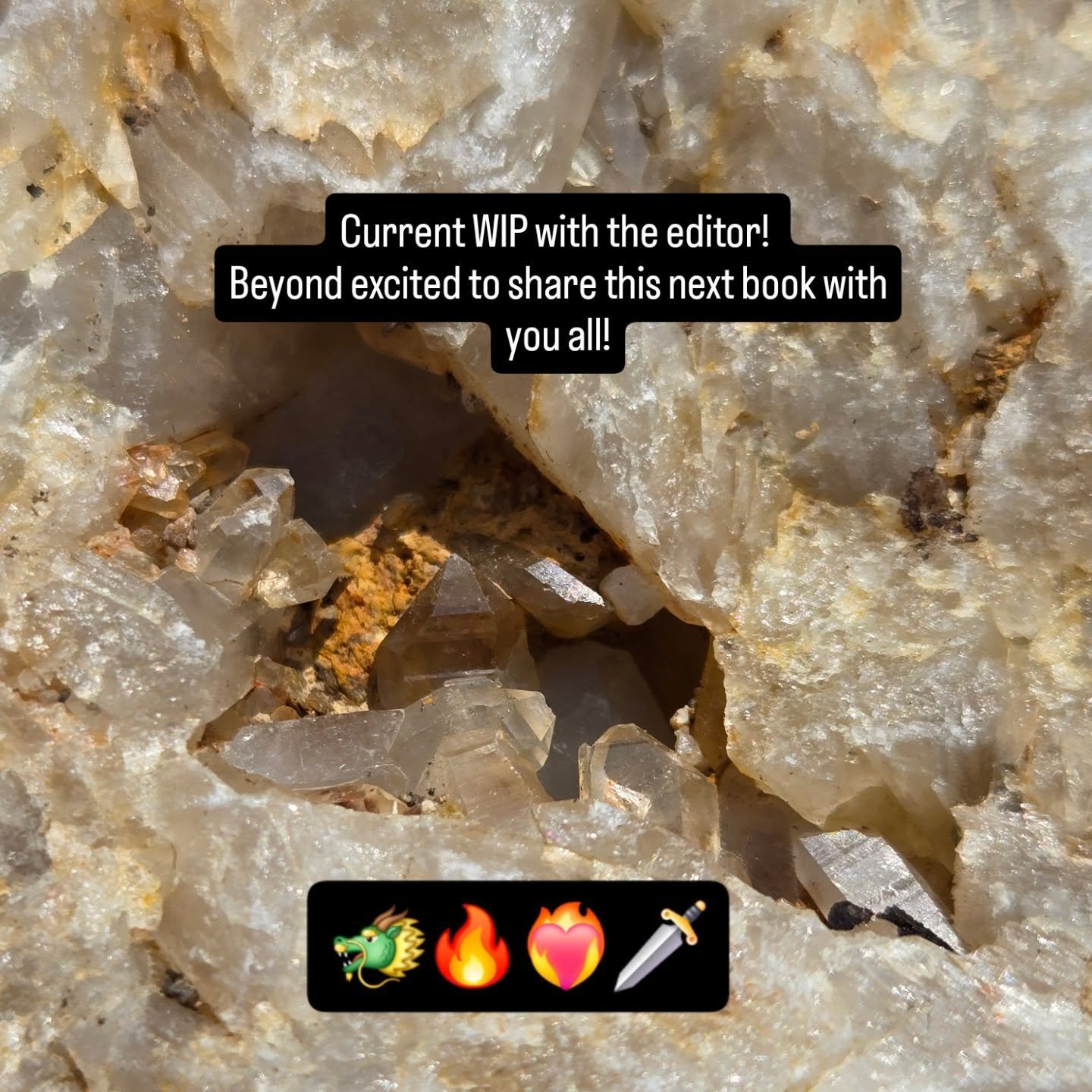 February 1st I'll be releasing my first fantasy novel - so dang excited 🙌🫶