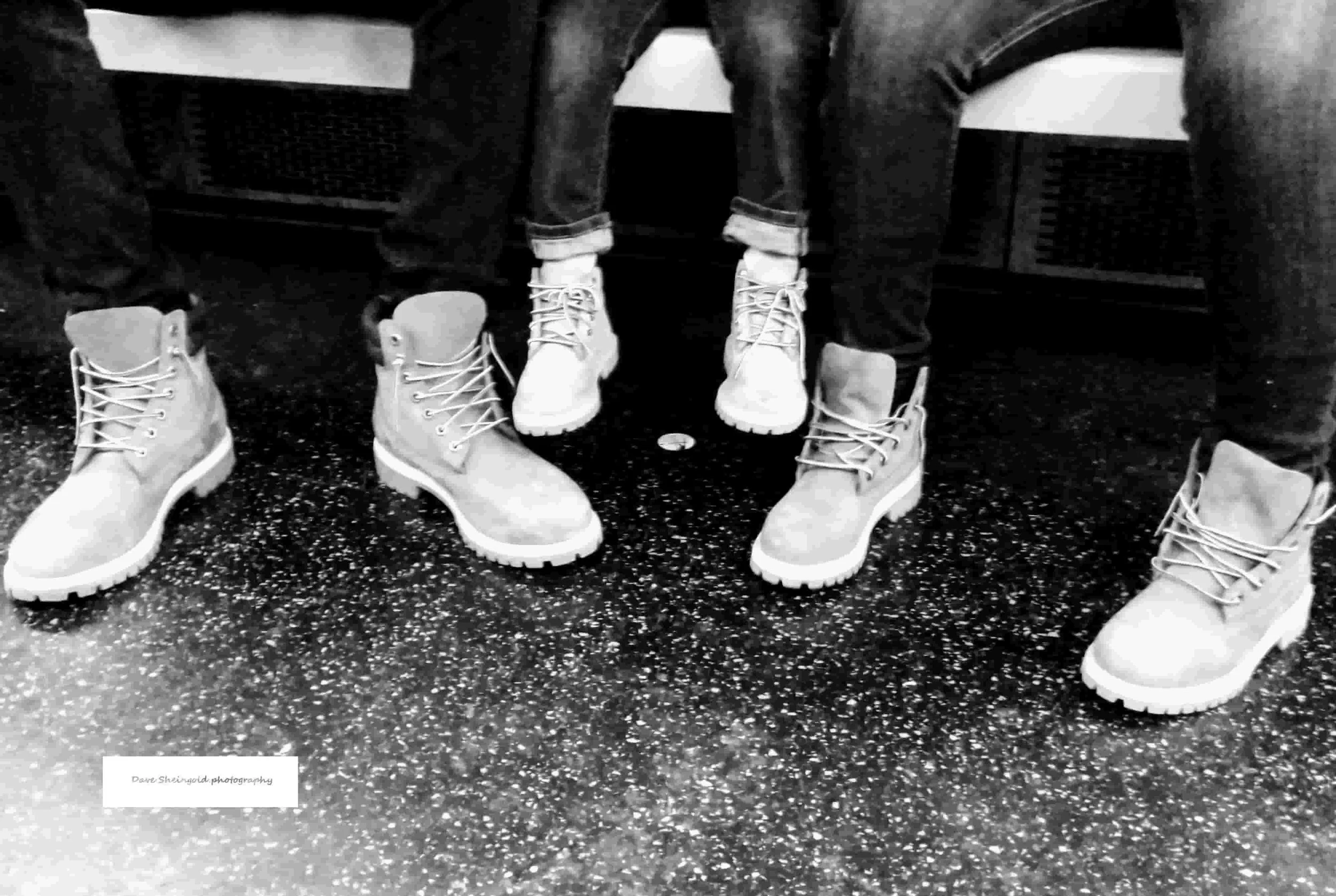 Subway feet, New York City