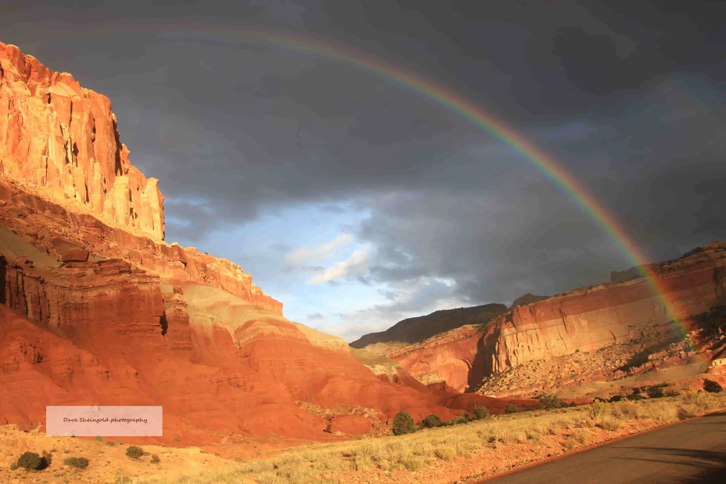 Late afternoon after rain, Capital Reef National Park