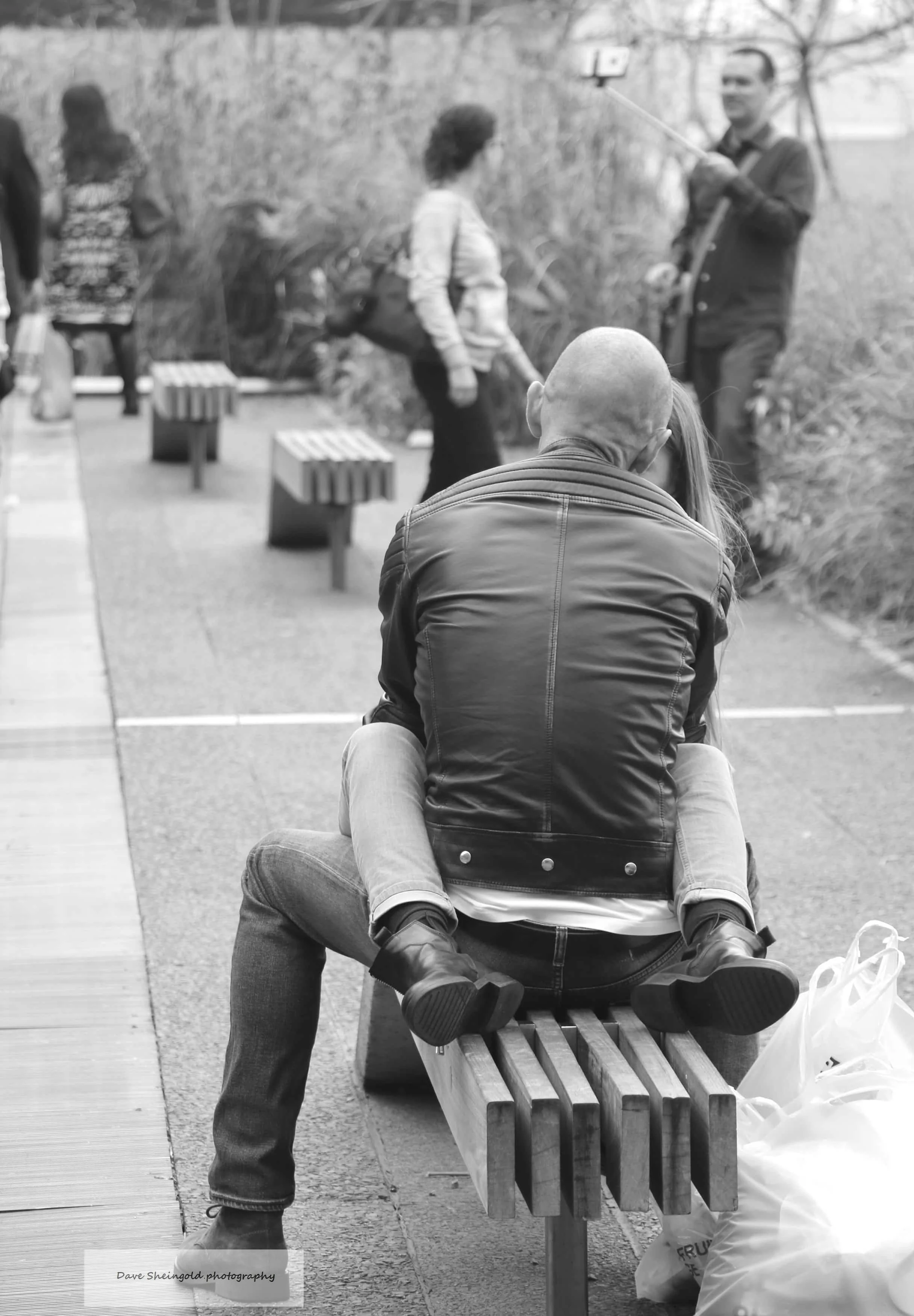 High Line lovers - High Line walking trail, New York City