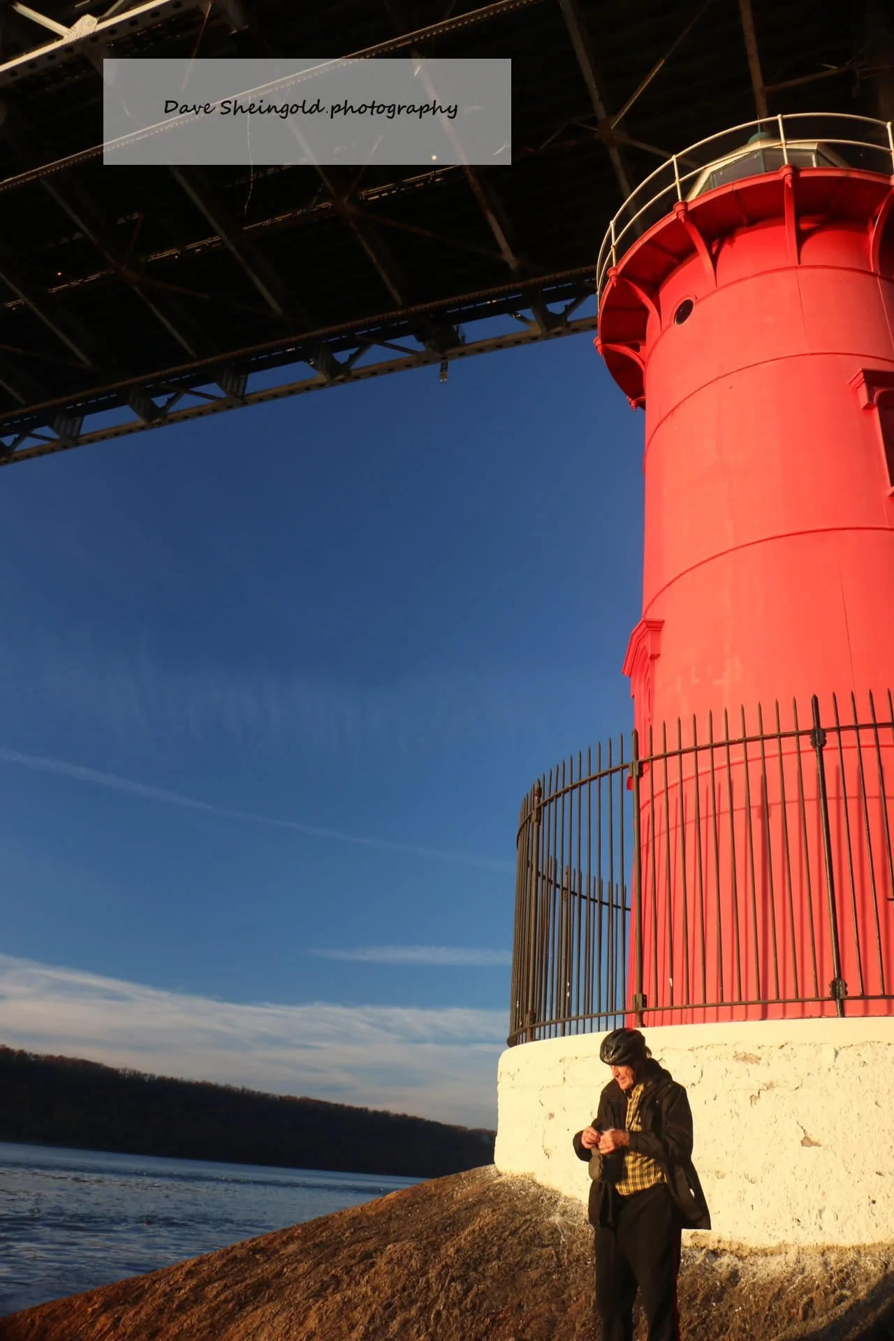 Little Red Lighthouse - under the George Washington Bridge