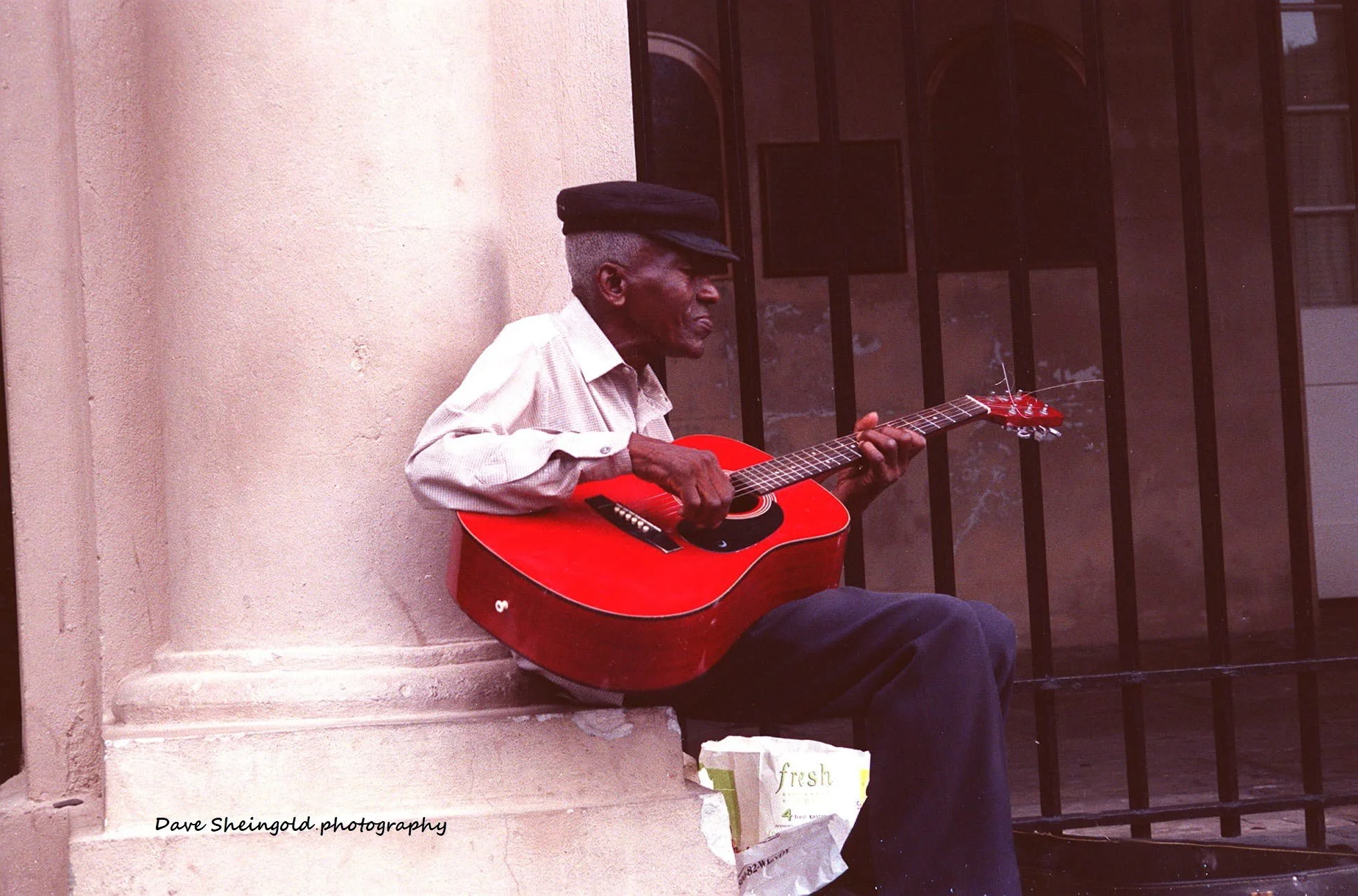 Blues man - New Orleans, LA