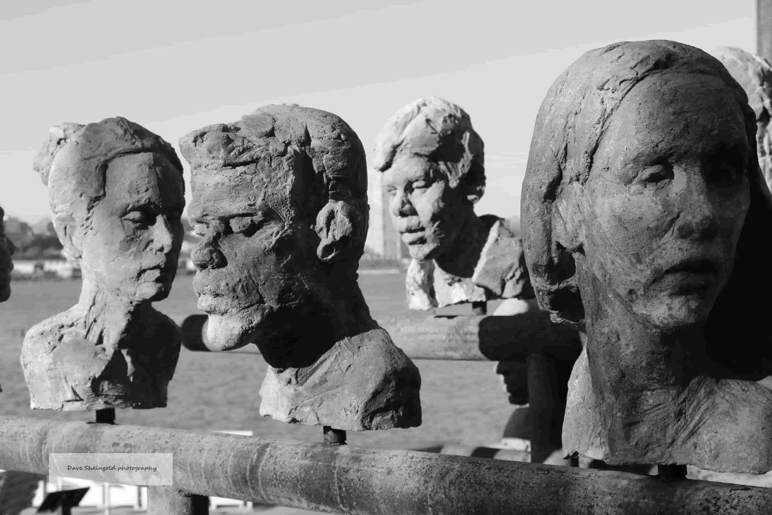 Sculpture slice, Hudson River Greenway, New York City