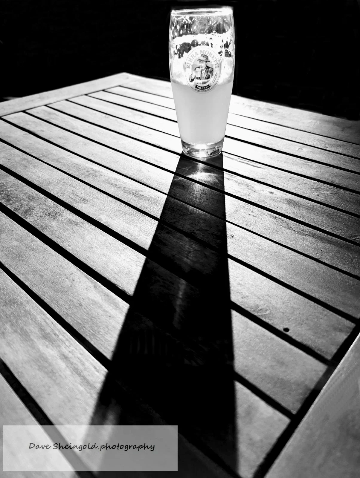 Sunset shadow