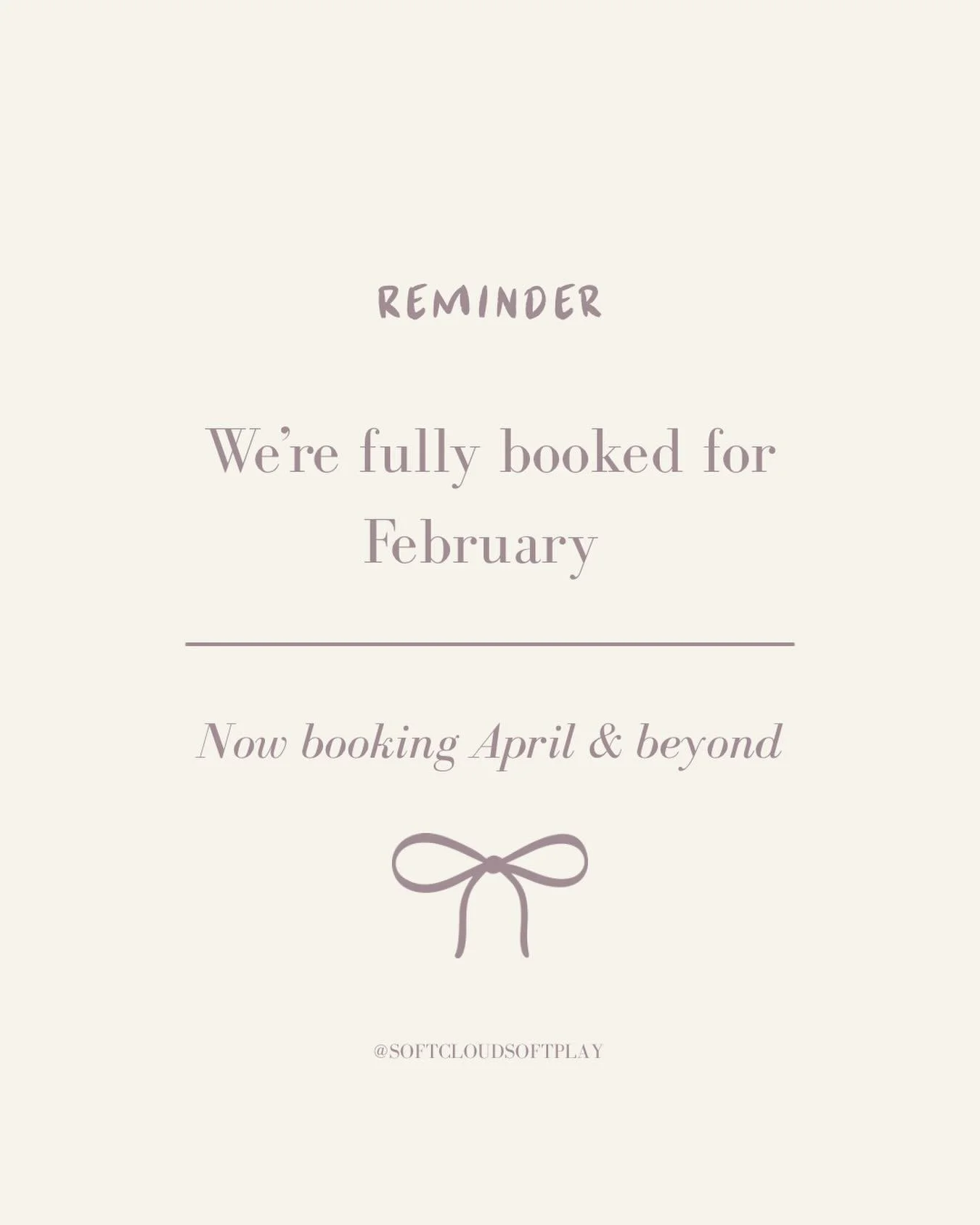 Thank you for the love 🤍 February is fully booked.
Now booking April &amp; beyond.
-
#bayareasoftplay #bayareasoftplayrental