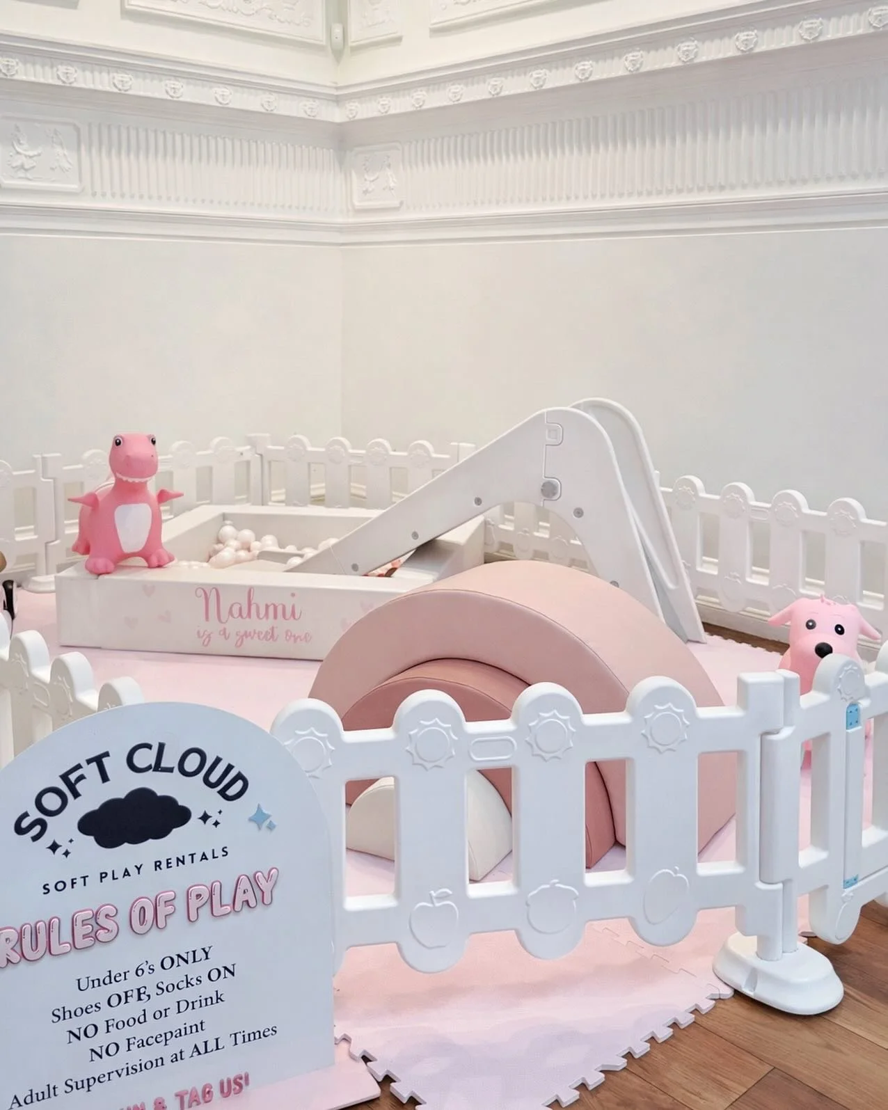 Our Cloud Nine Package 💕 A sweet space for a very sweet celebration 🎀
-
#bayareasoftplay #bayareamoms #bayareasoftplayrental