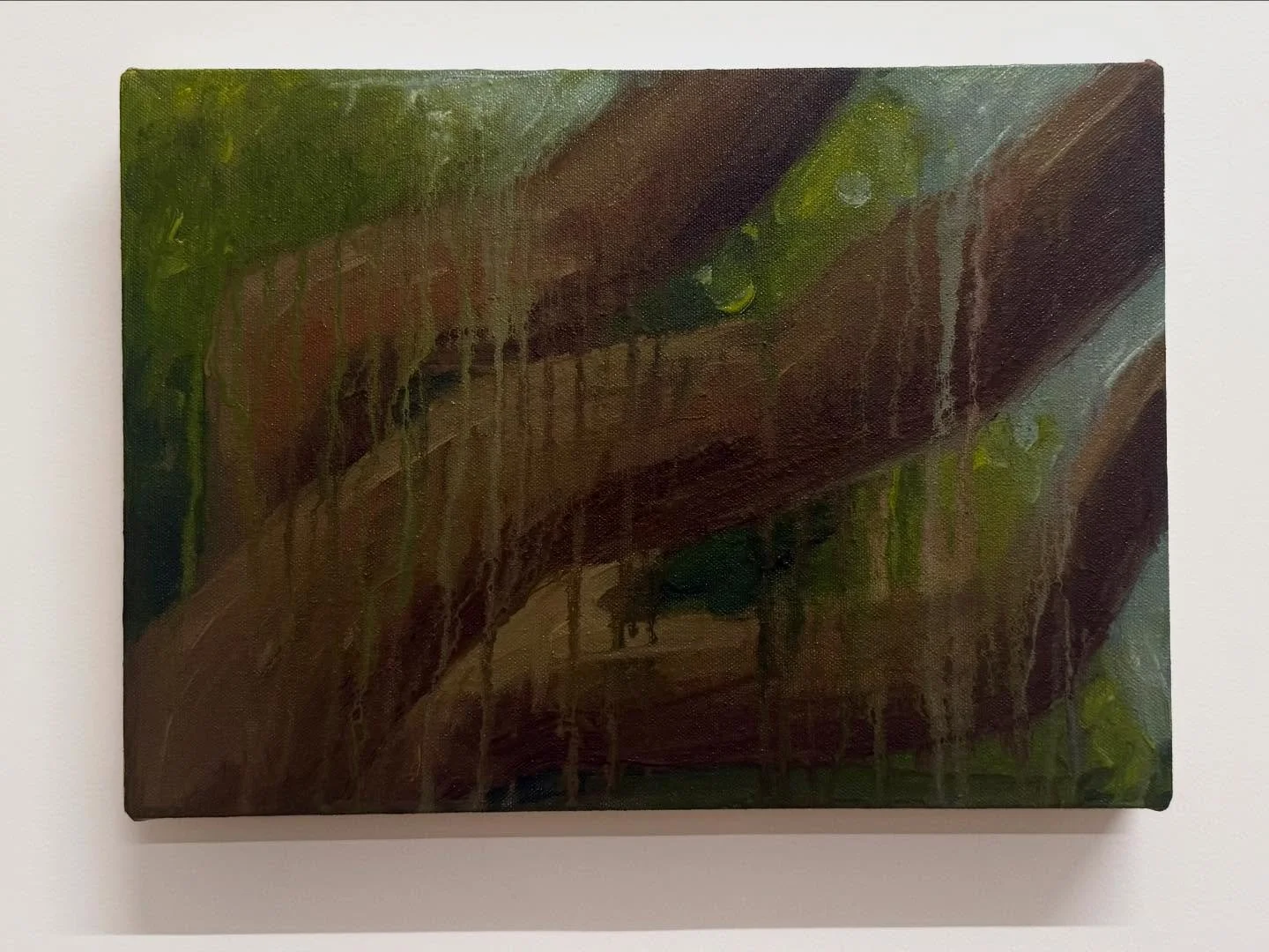 Do They Dream Just Like We Do?  2025

10 x 14&rdquo;

Acrylic on canvas