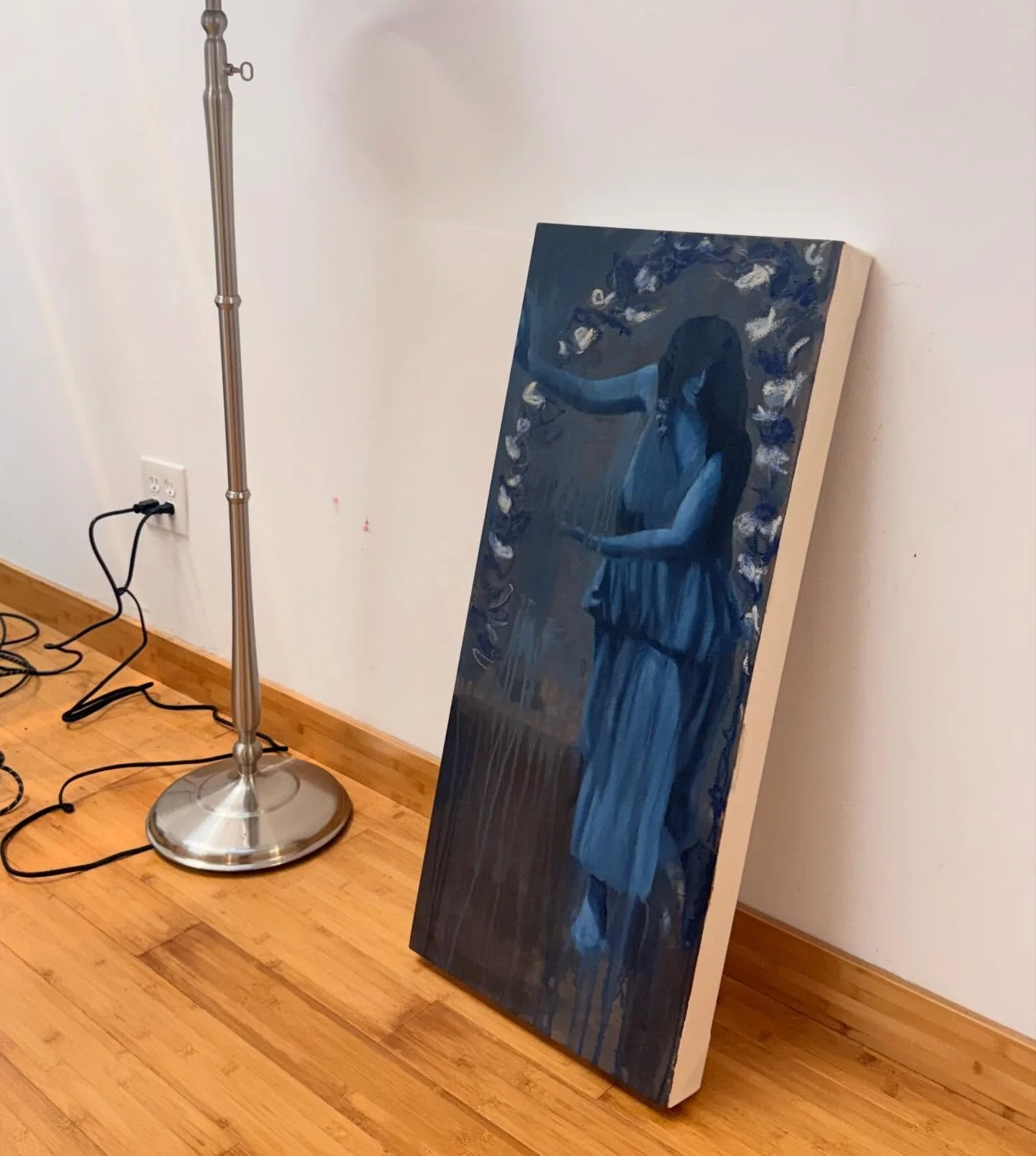 Untitled, 2025
35 x 15&rdquo; 

Acrylic on canvas