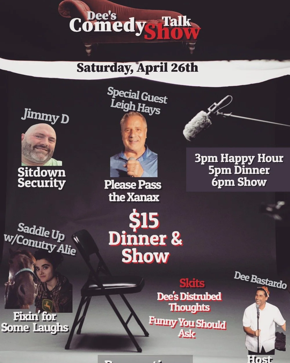 Saturday, April 26th