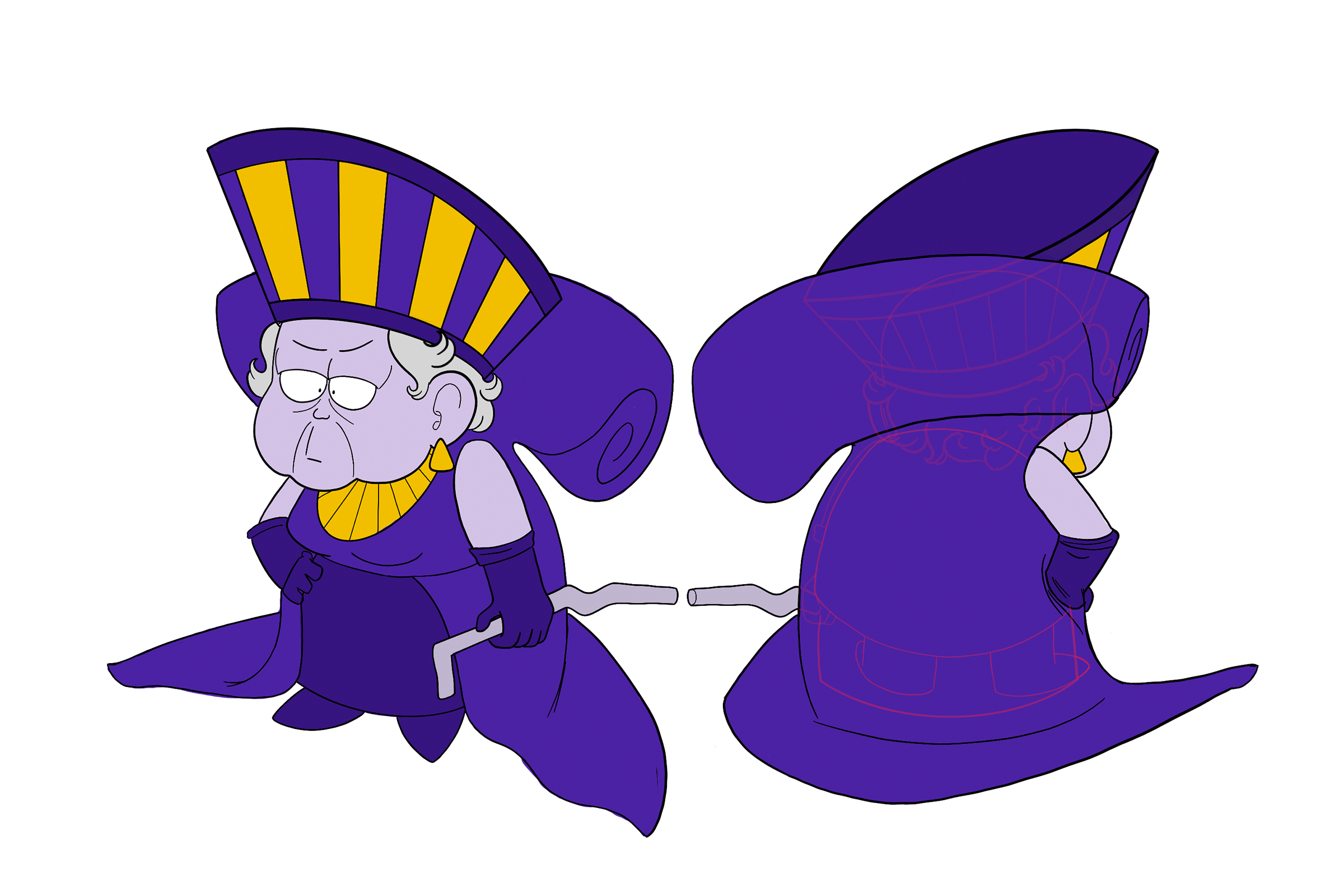 Thesis Character, Torini in Eastern Animation Style
