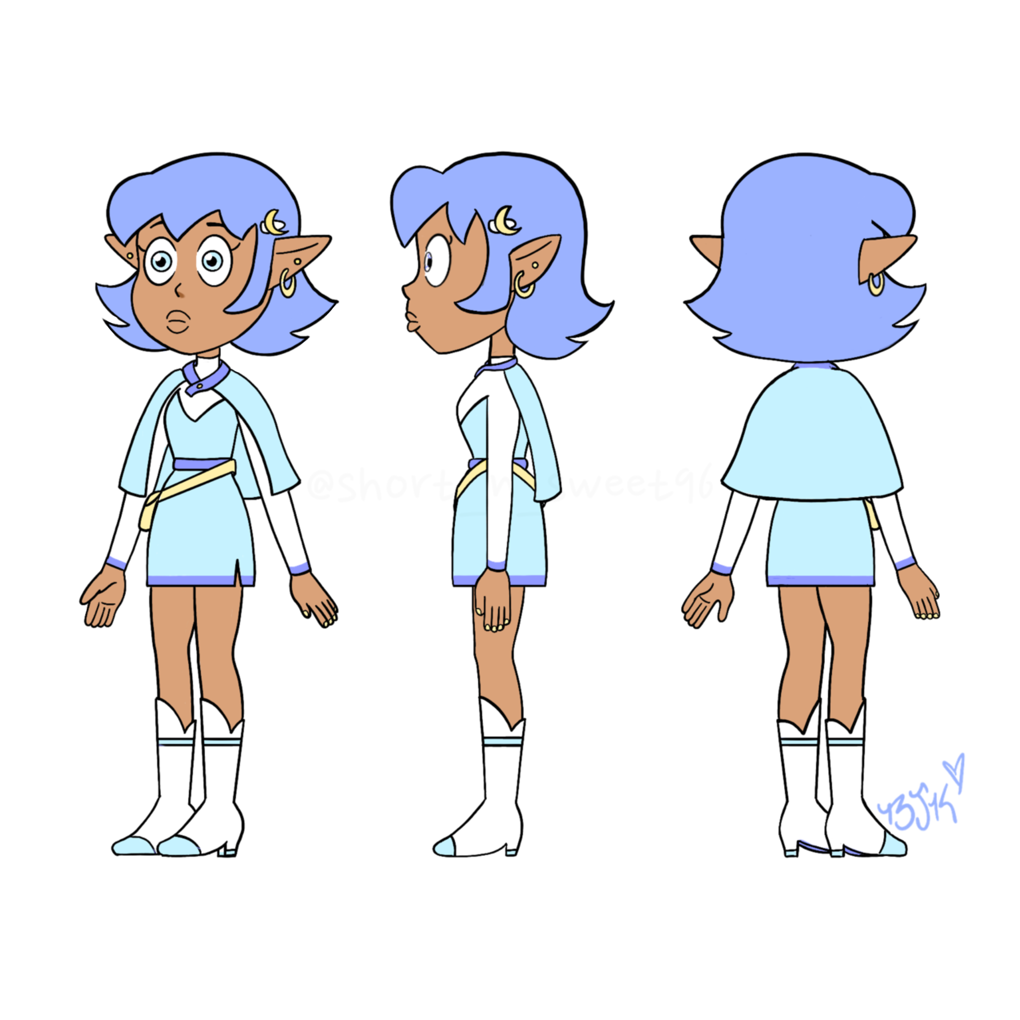 Character made in Owl House Style