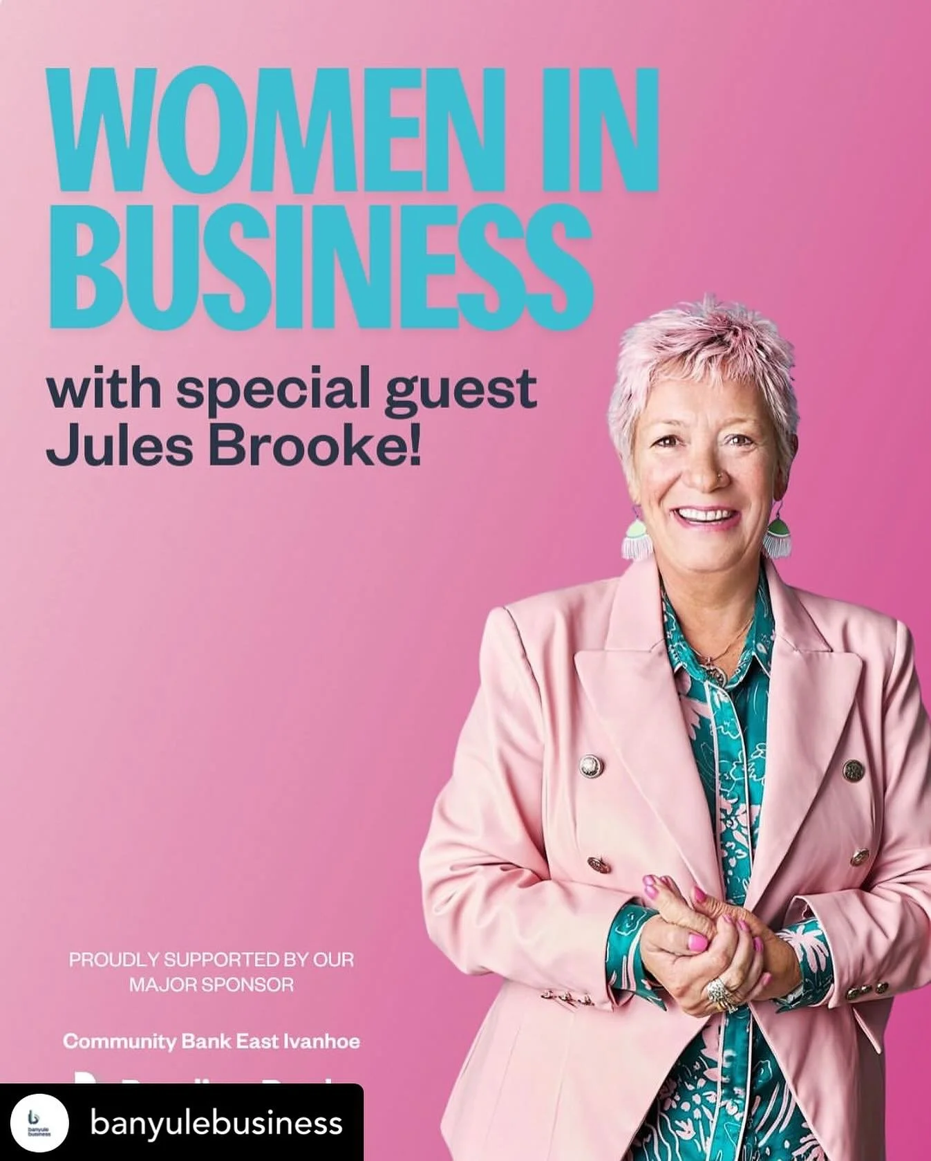 We are very proud to be attending the @banyulebusiness  Women In Business event today as a Bronze Sponsor. @julesbrooke @darne.austinlocklier @icunurse71 #ᴡᴏᴍᴇɴɪɴʙᴜsɪɴᴇss #womeninbiz #bossbabe #femalepreneur #womensupportingwomen