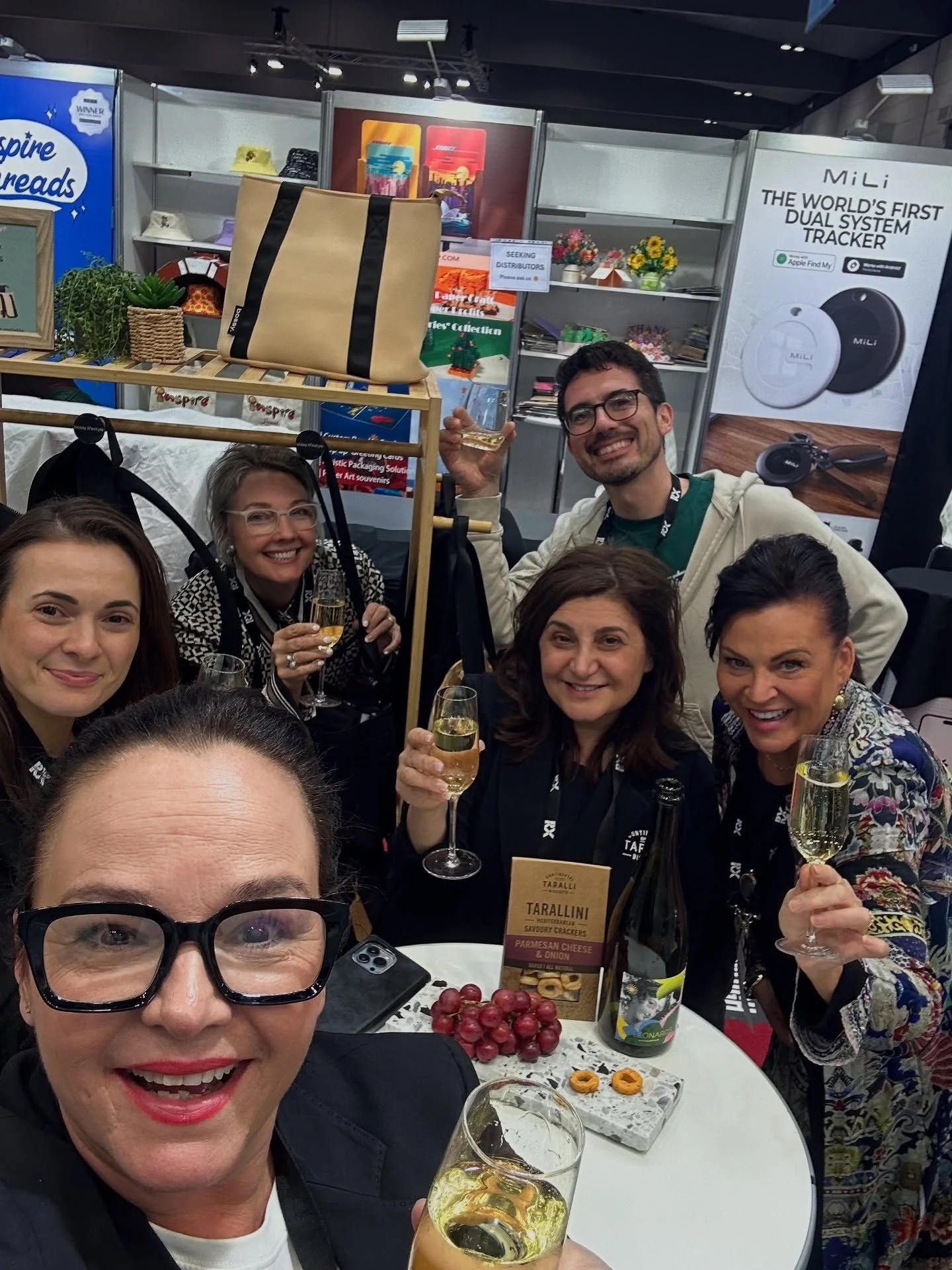 We came to Reed Gift Fair as strangers and will leave tomorrow as family.  It’s been so special connecting with these amazing humans. Thank you @tiny.treehouses @continentaltarallibiscuits @insiemehomewares and our ring-ins from @white_door_liv