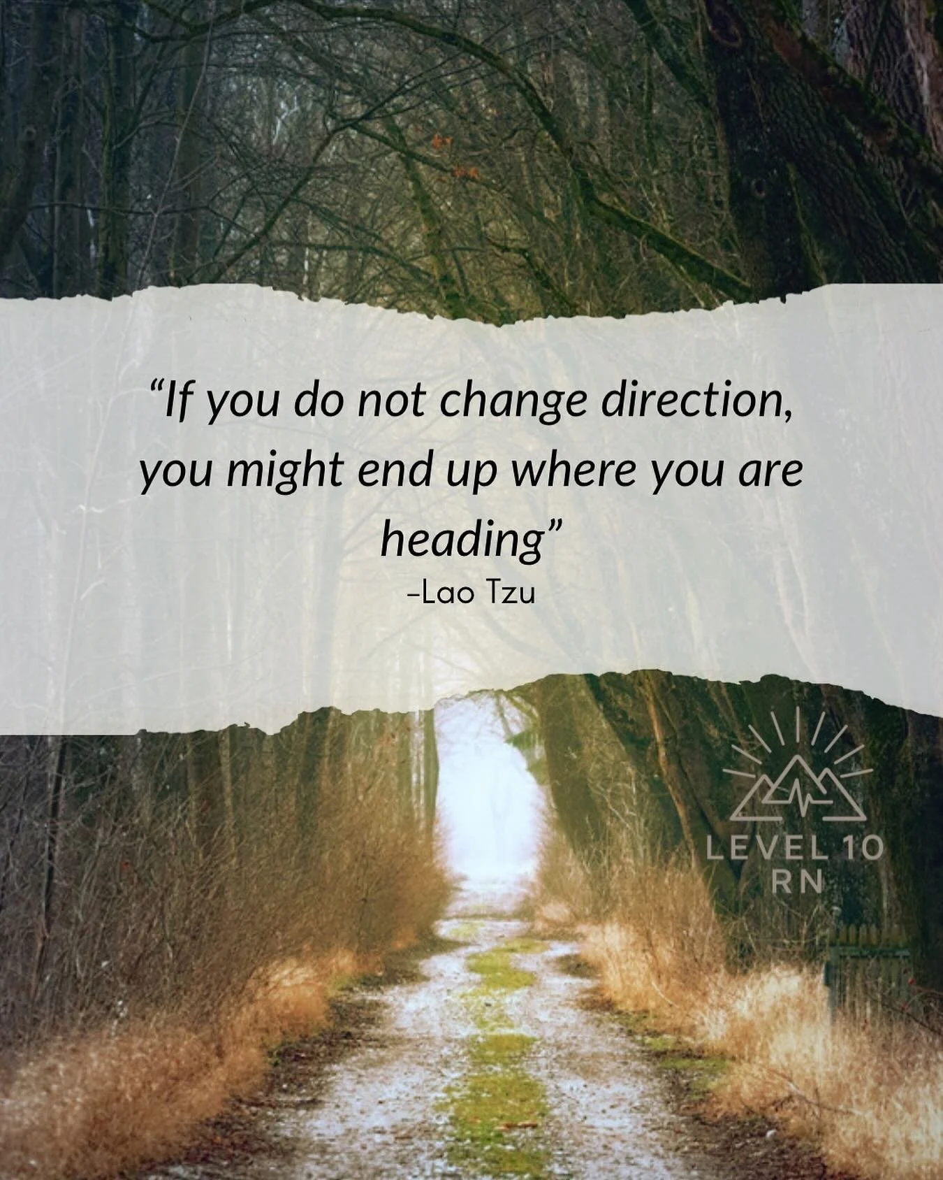 This one hits hard 😮‍💨
Short and sweet, but really gets the point across. If you aren’t 100% happy with where you are in some area of your life, you either change it, or keep heading down the same path. 
Coaching helps you to identify w